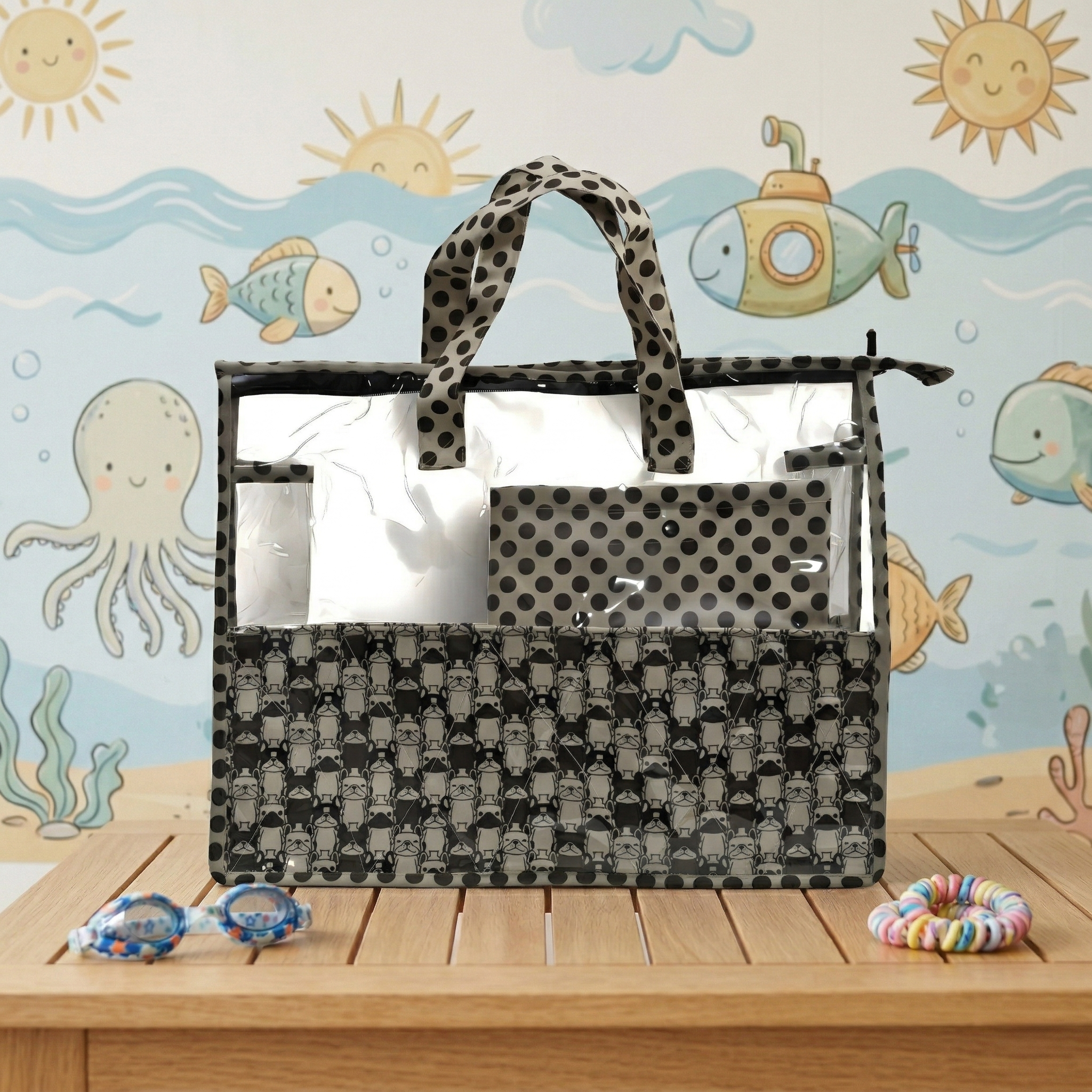 Pawfect Pals Print Swimming Bag