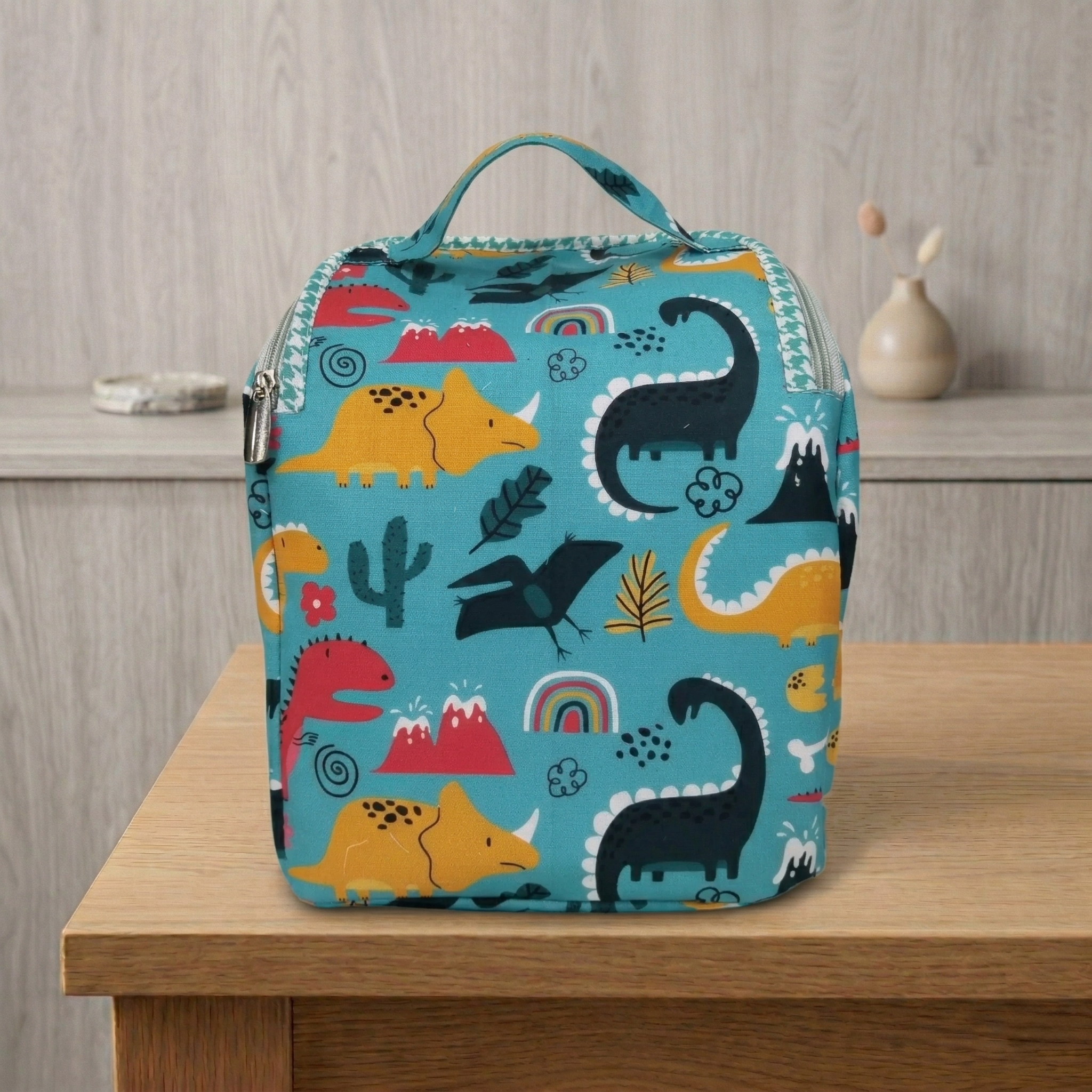 DINO SAFARI PRINT SMART TIFFIN BAG
