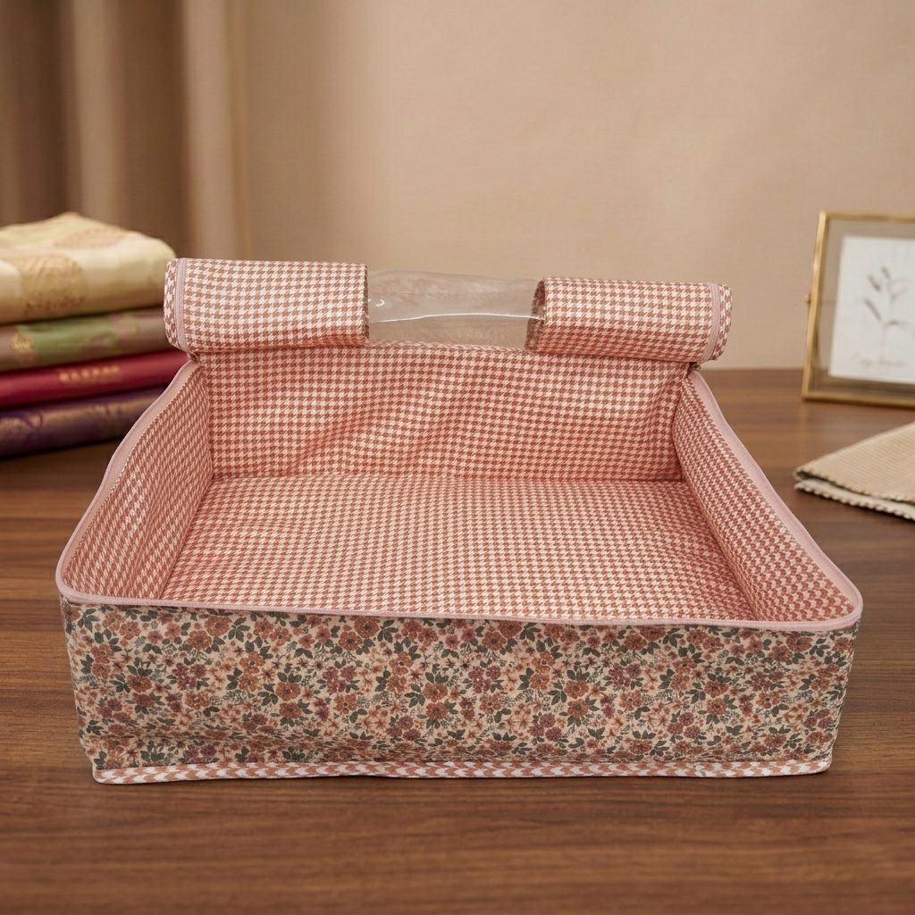 SPICE DITSY PRINT GRAND SAREE ORGANIZER