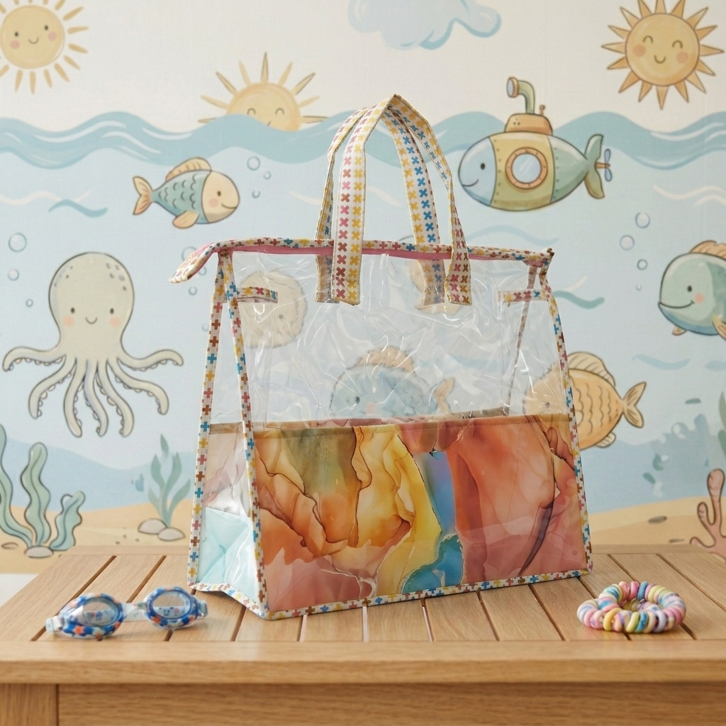 COLOR CRUSH PRINT Swimming Bag