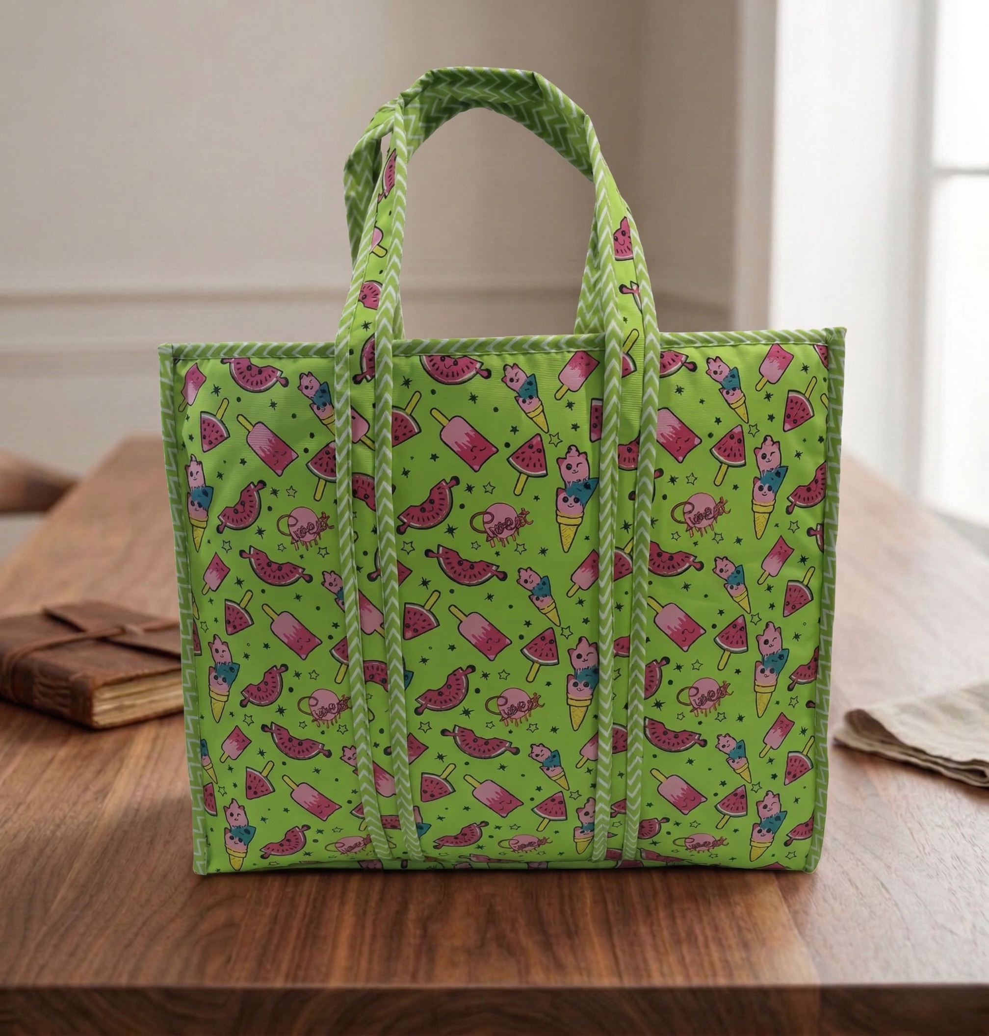 Tropical Bliss Print Everyday Tote