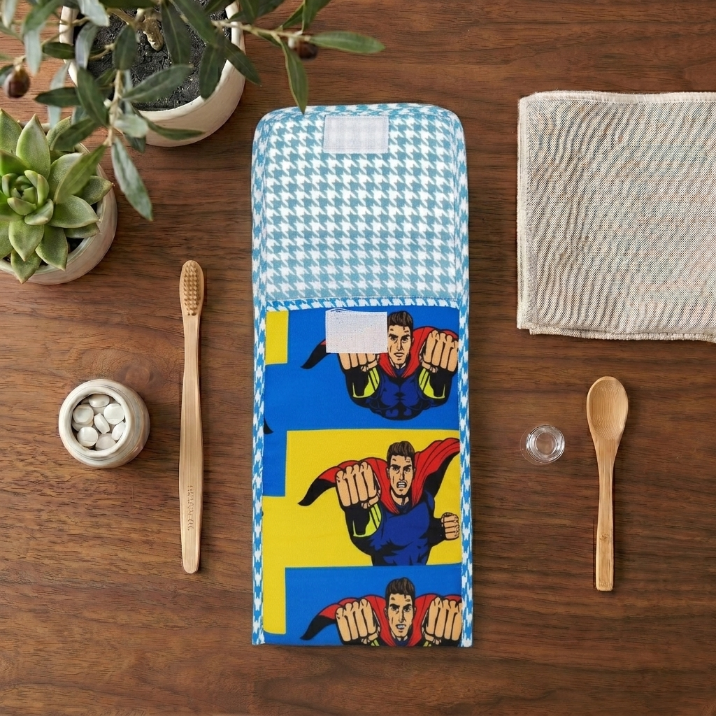 SUPER CAP PRINT TRAVEL DENTAL KIT