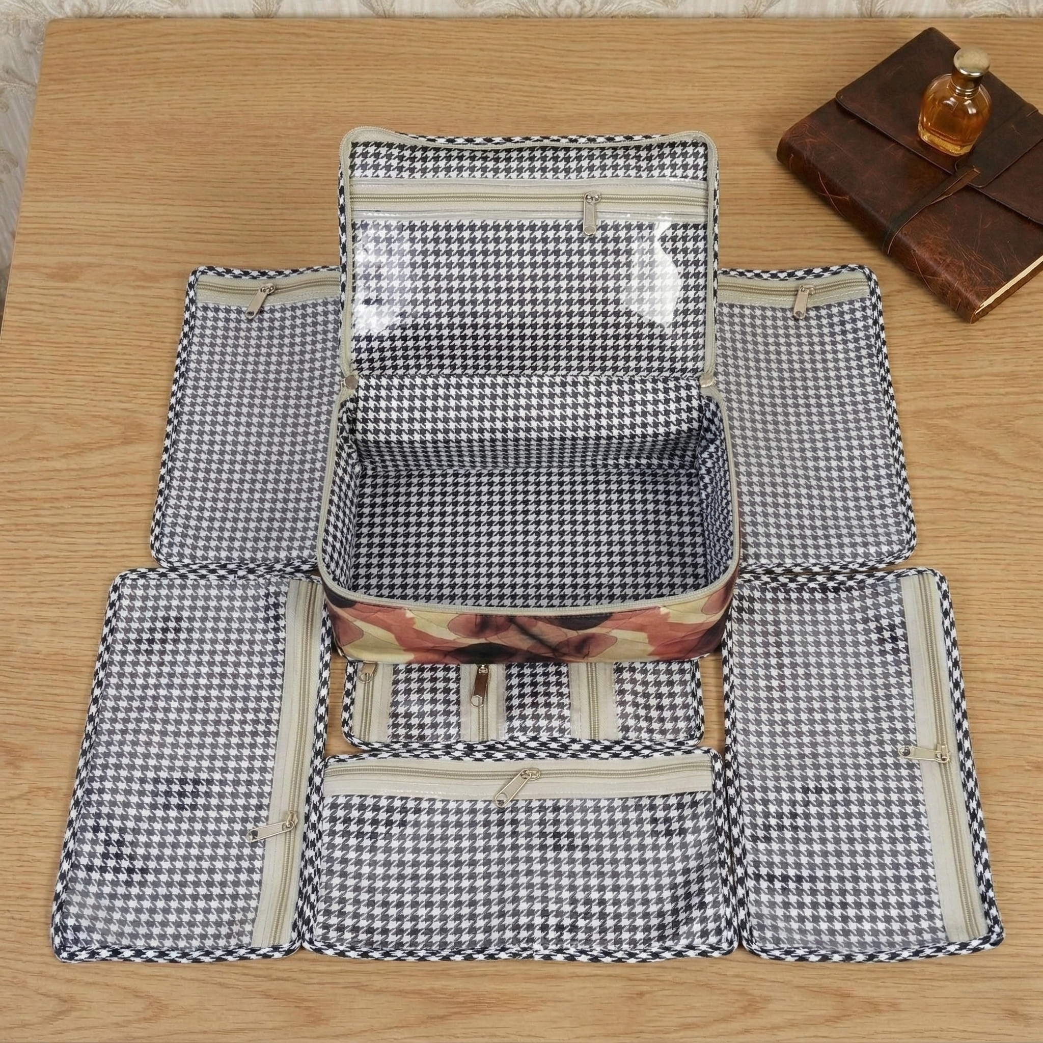 AUTUMN VEIL PRINT JEWELRY ORGANIZER