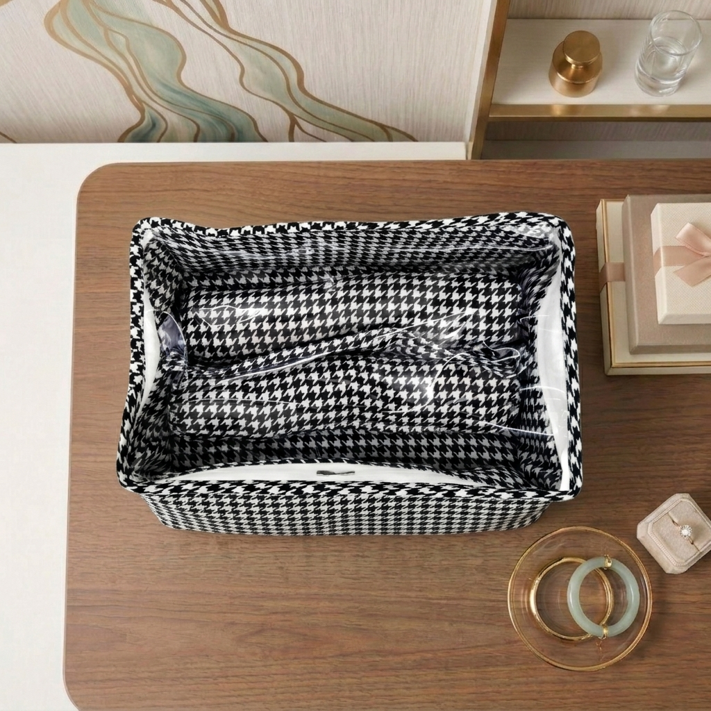 MIDNIGHT DAISY PRINT SMART BANGLE ORGANIZER