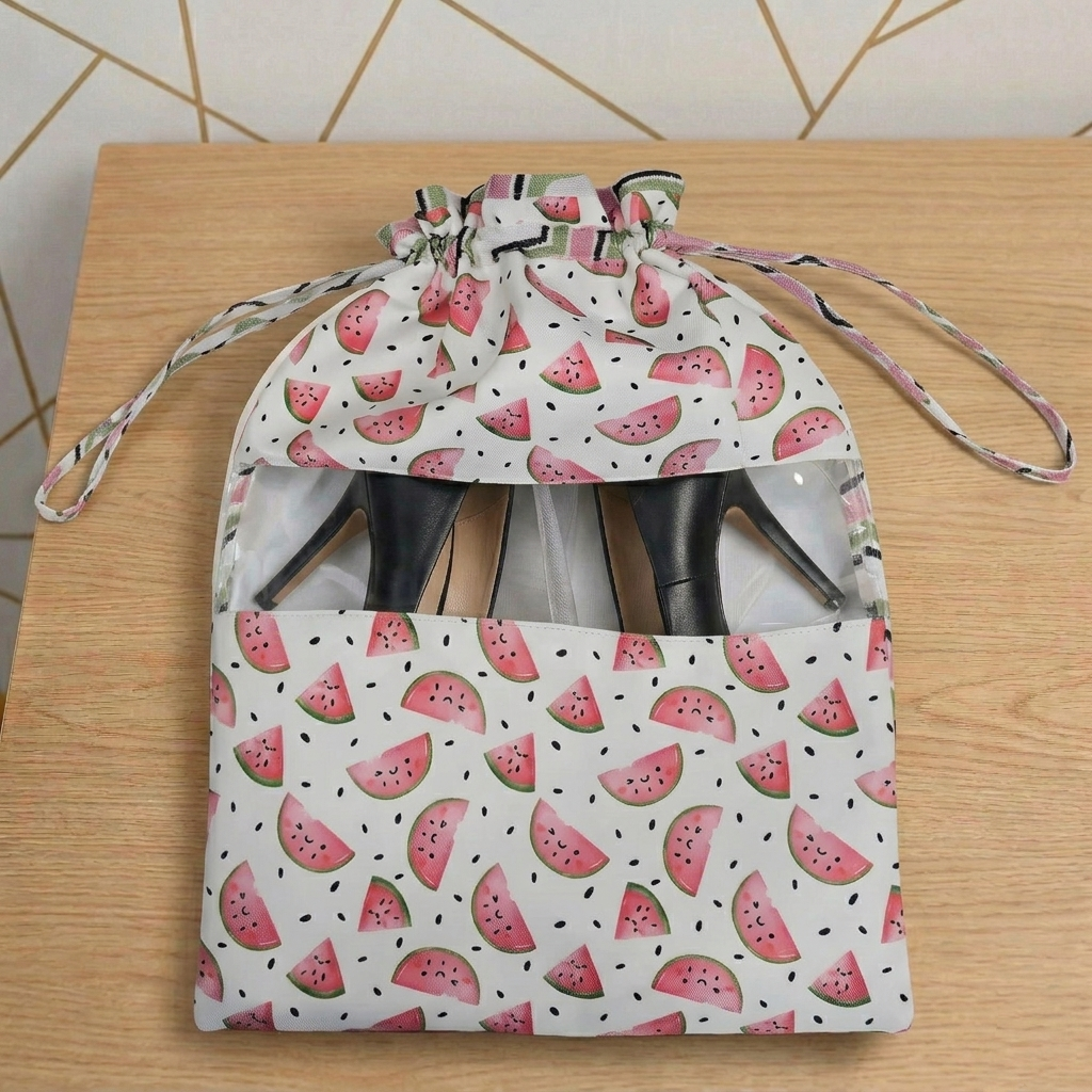 WATERMELON DREAM Print Heels & Sandals Cover