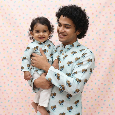 MAHA SHIVRATRI DAMRU HAND KURTA