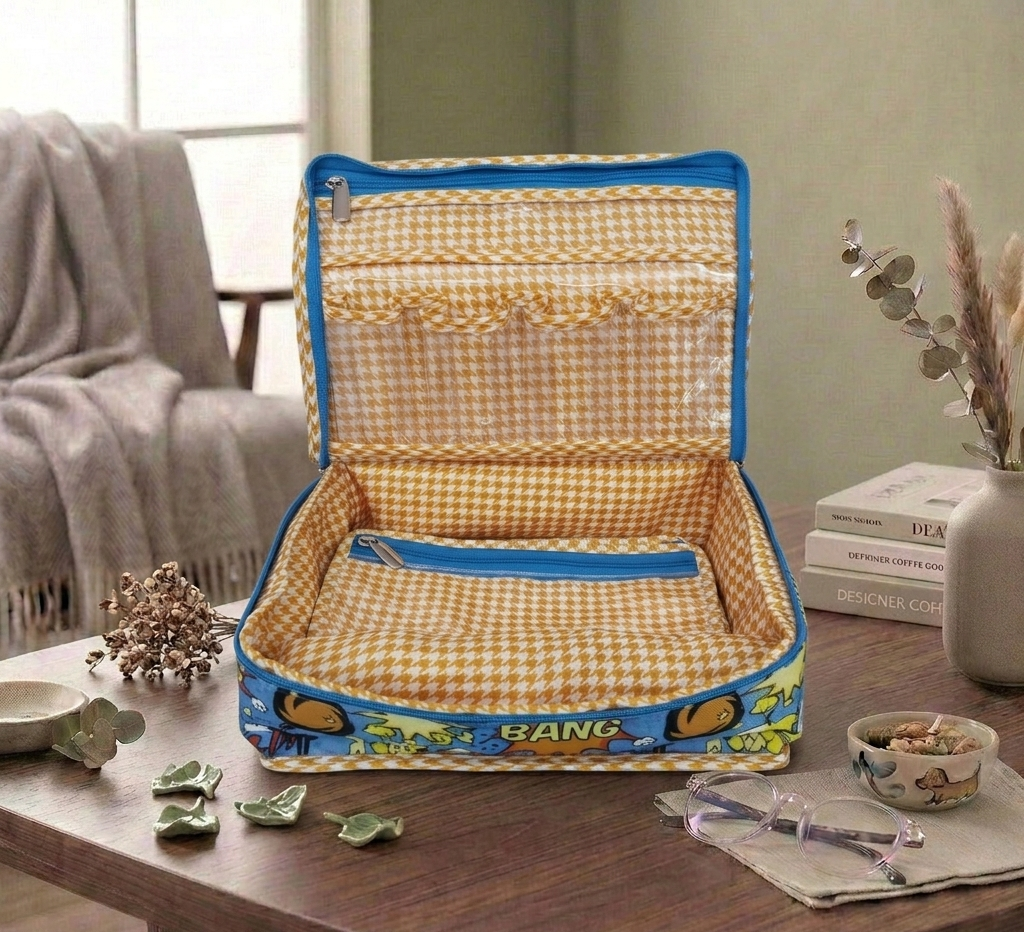KABOOM COMICS PRINT MULTIPURPOSE JEWELRY ORGANIZER SET