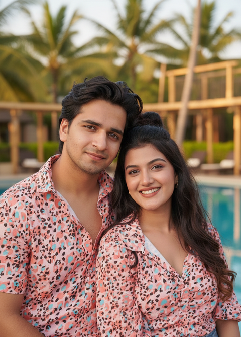 Animal skin Couple shirt