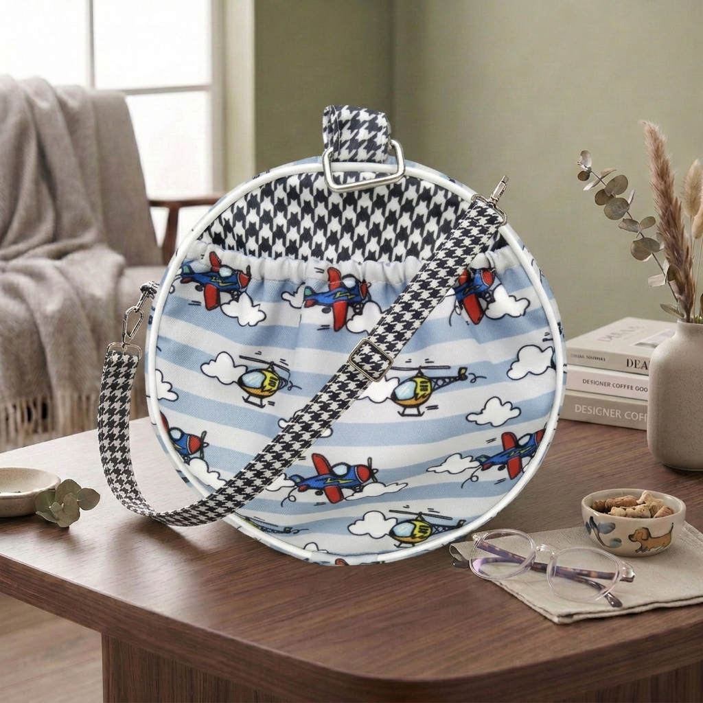 CLOUD CRUISERS PRINT DUFFEL BAG