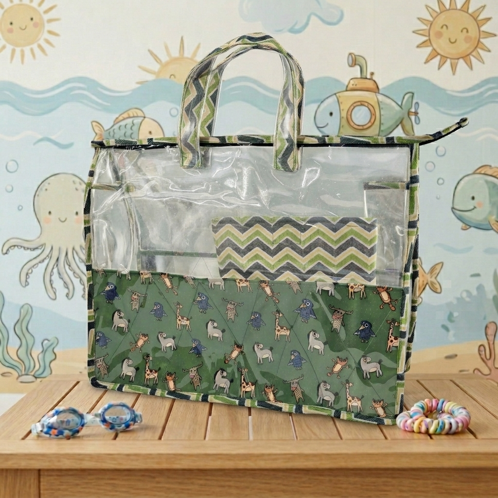 FOREST FRIENDS PRINT Swimming Bag