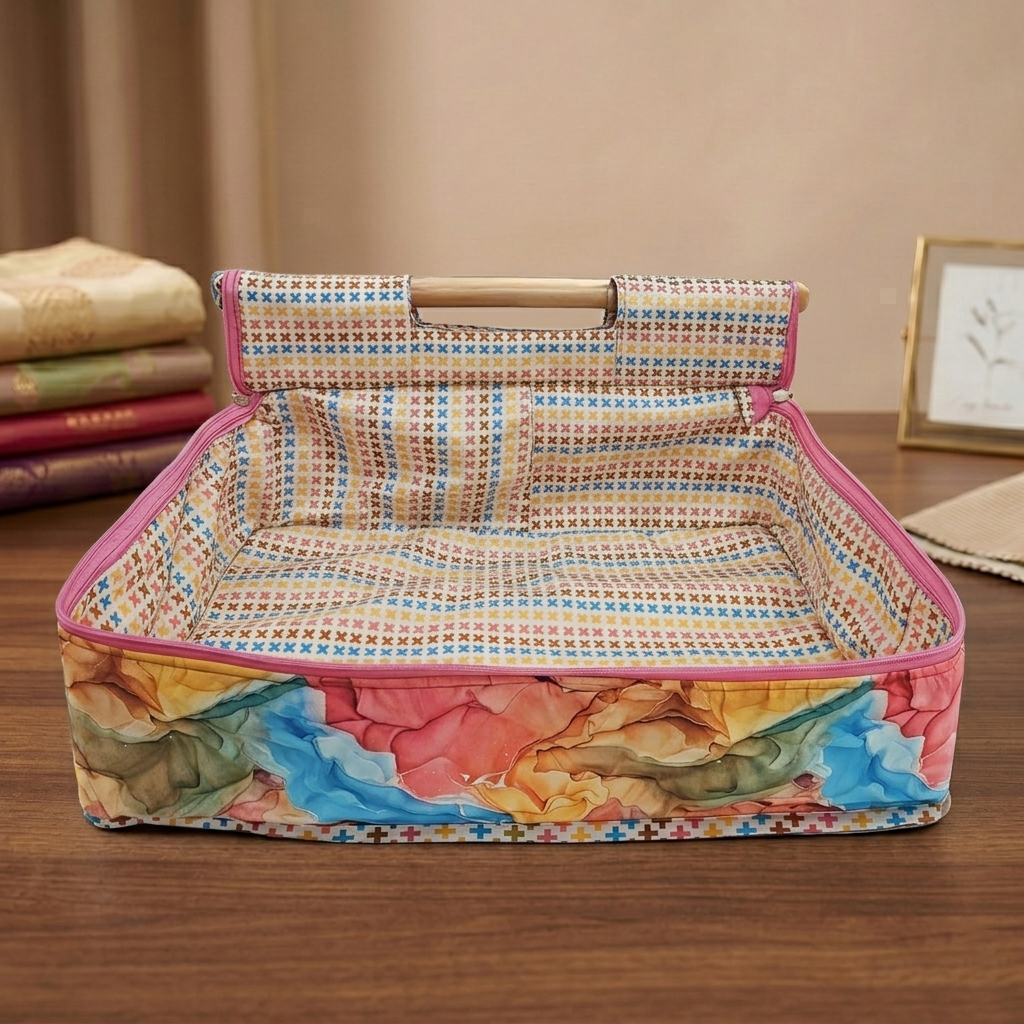 COLOR CRUSH Print Grand Saree Organizer
