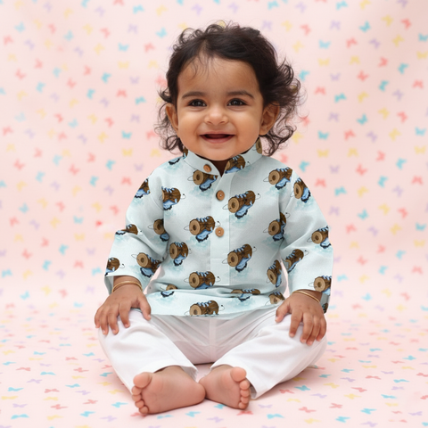 MAHA SHIVRATRI DAMRU HAND KURTA