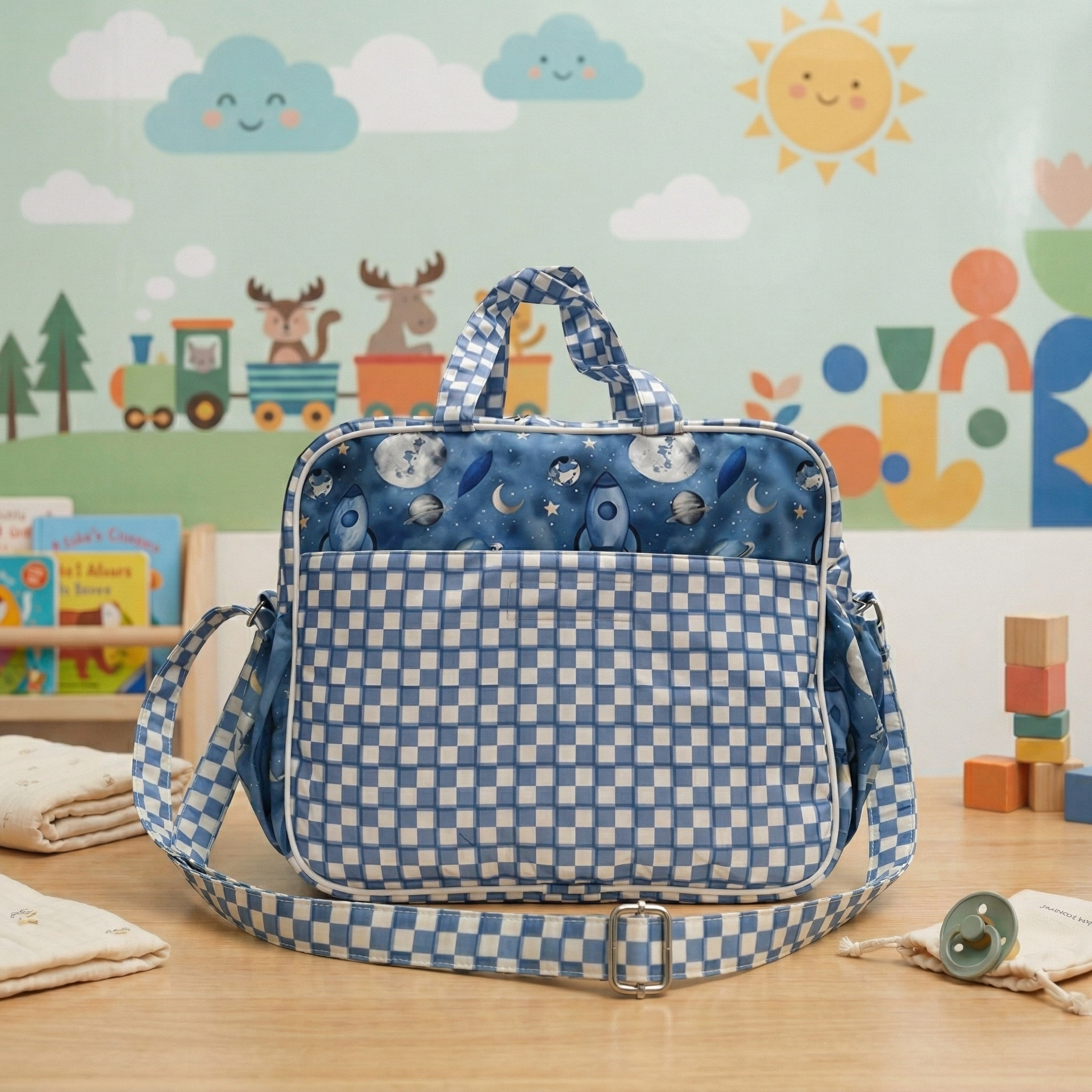 GALAXY WONDERS PRINT Baby Diaper Bag