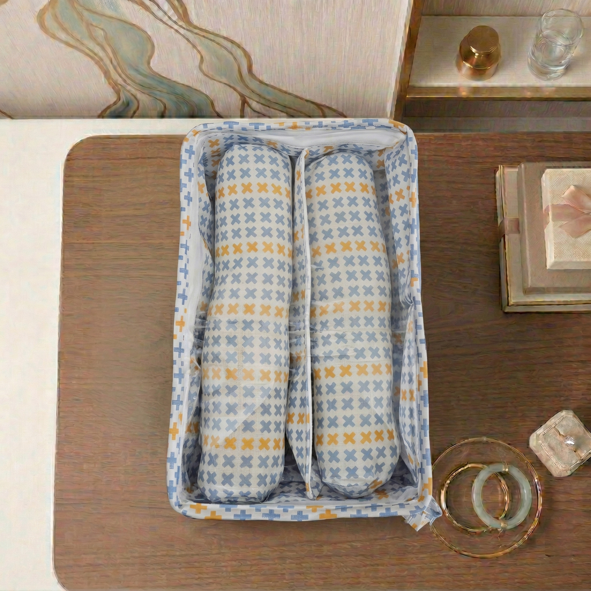 DAISY DREAMS PRINT SMART BANGLE ORGANIZER