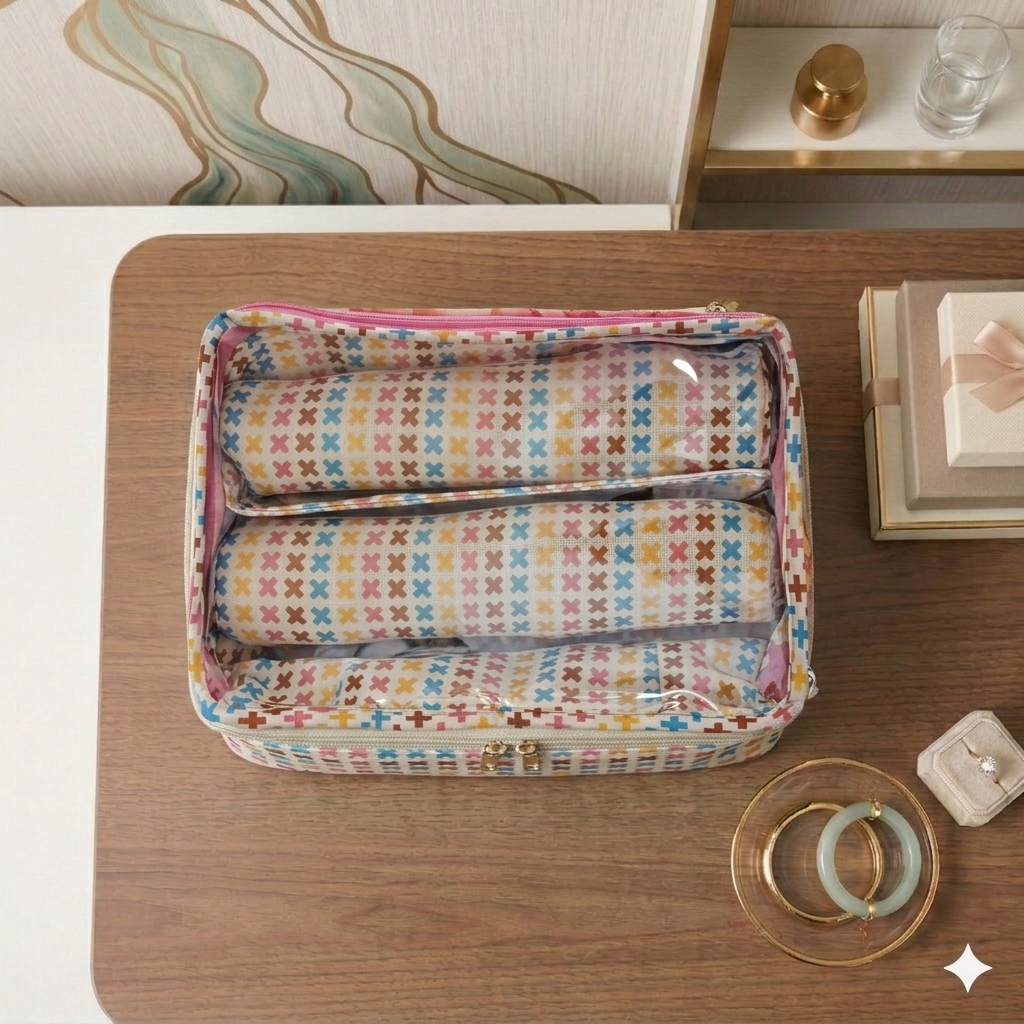 COLOR CRUSH PRINT SMART BANGLE ORGANIZER