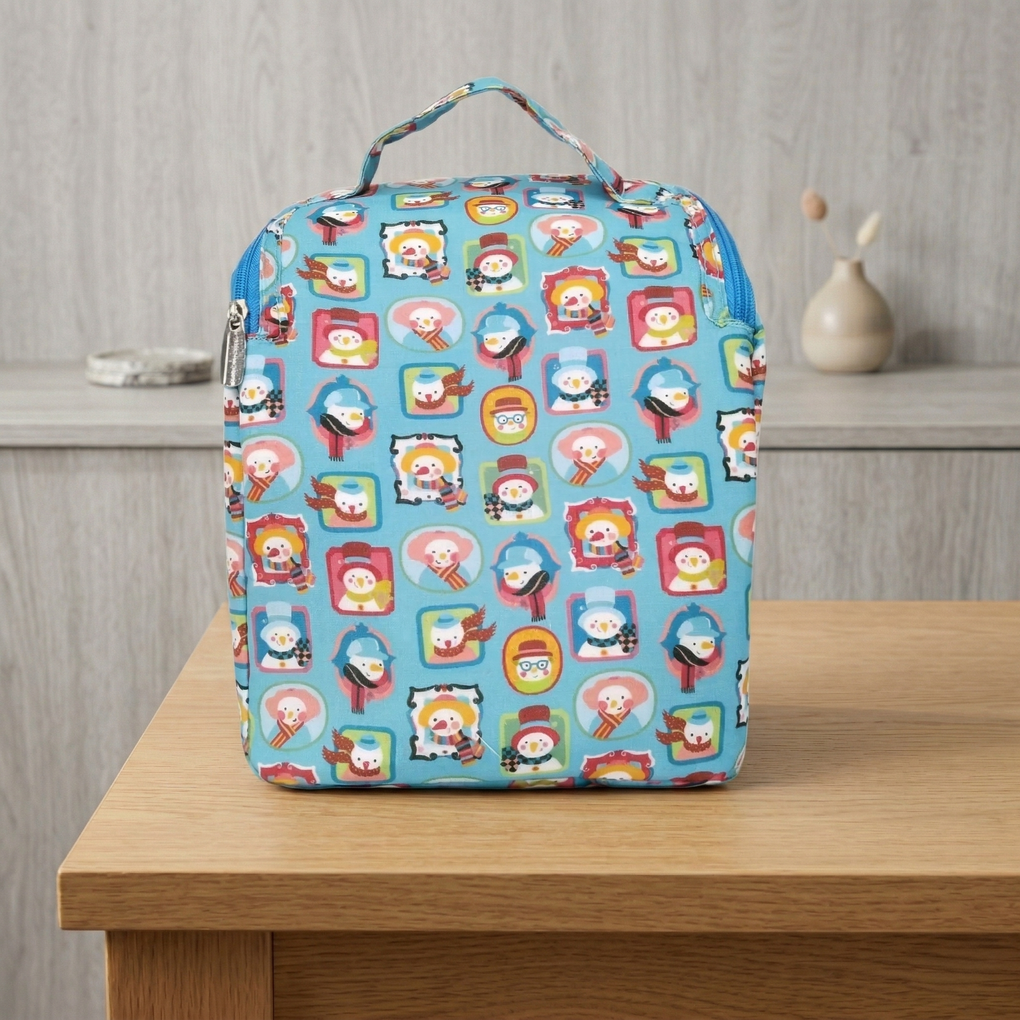 SNOWBUDDIES BLUE PRINT SMART TIFFIN BAG