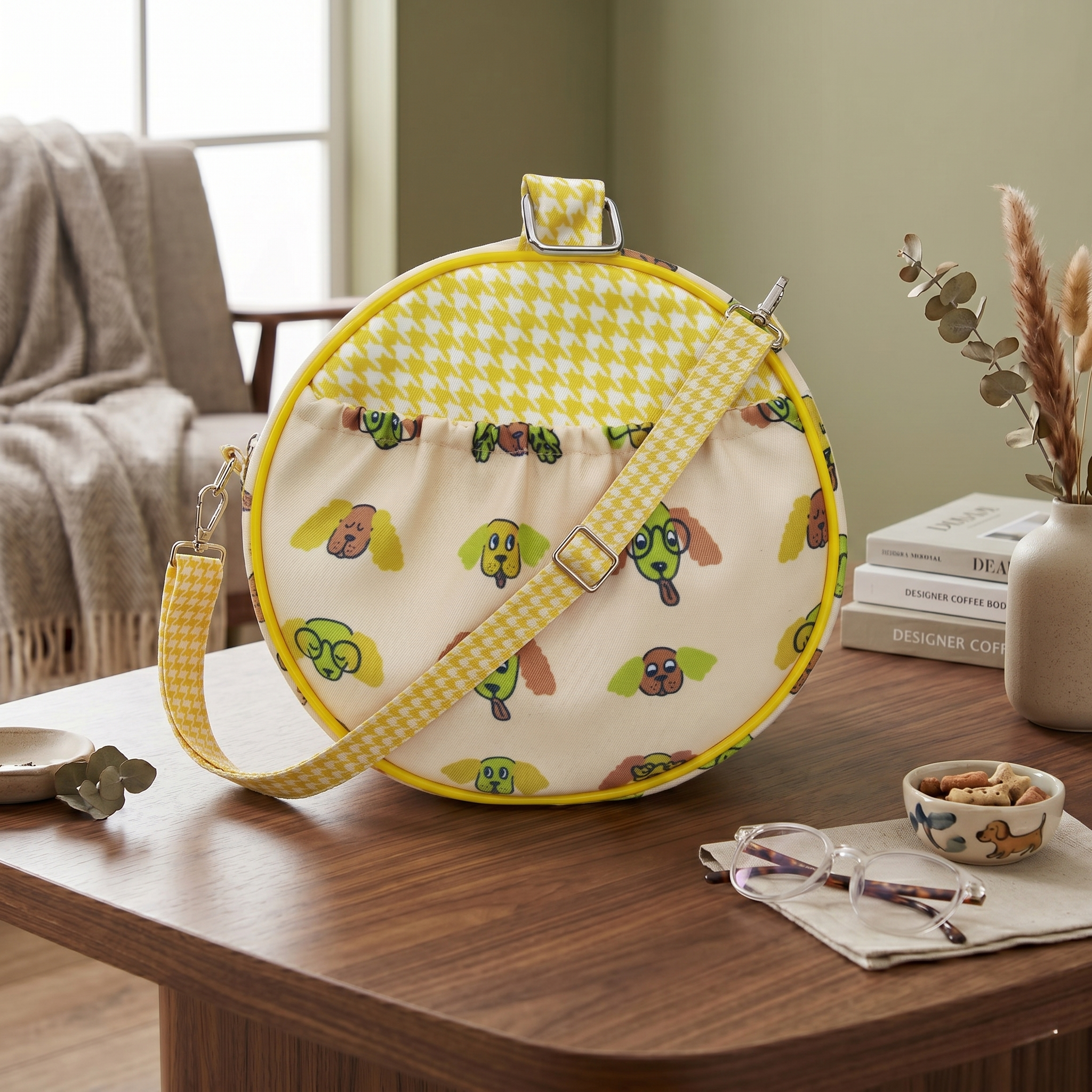 PUP PARADE PRINT DUFFEL BAG