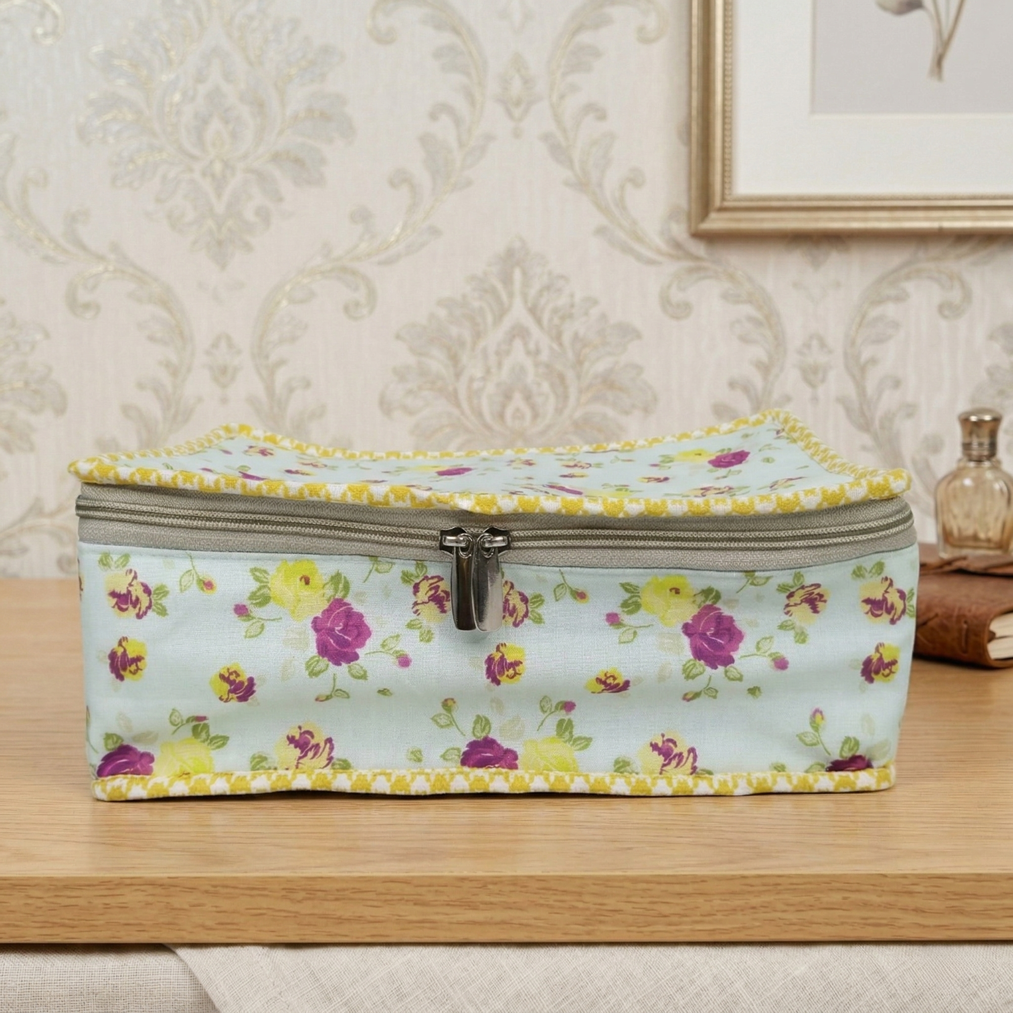 SUNSHINE BLOOM PRINT JEWELRY ORGANIZER