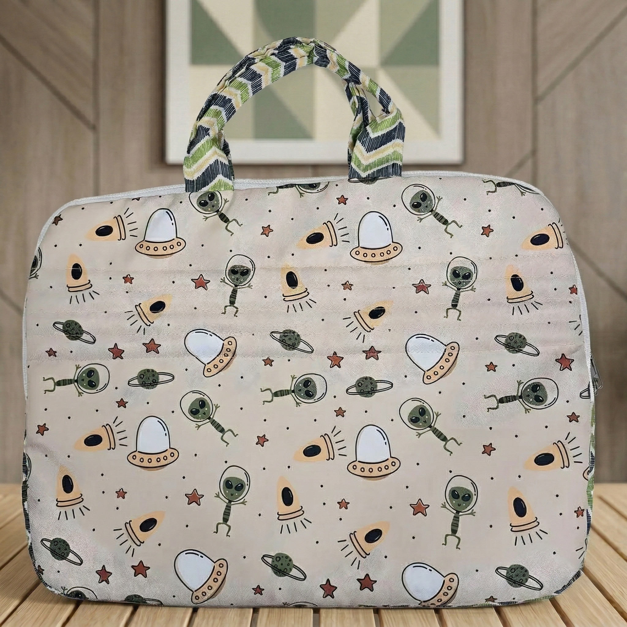 SPACE INVADERS PRINT Laptop Bag
