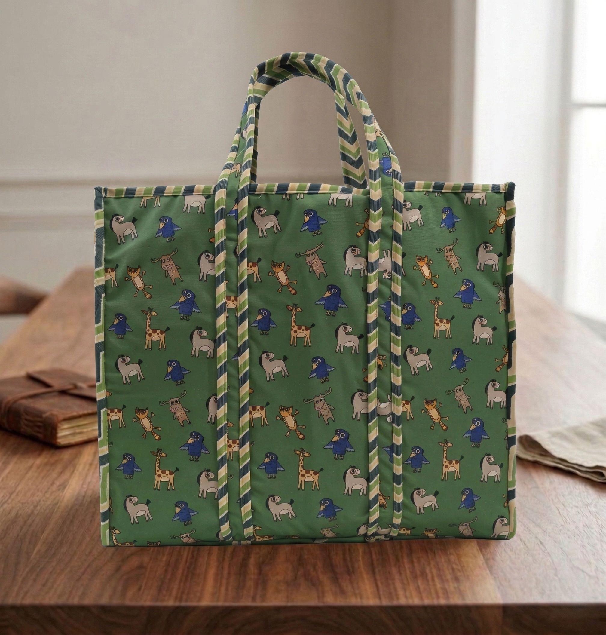 FOREST FRIENDS PRINT Everyday Tote