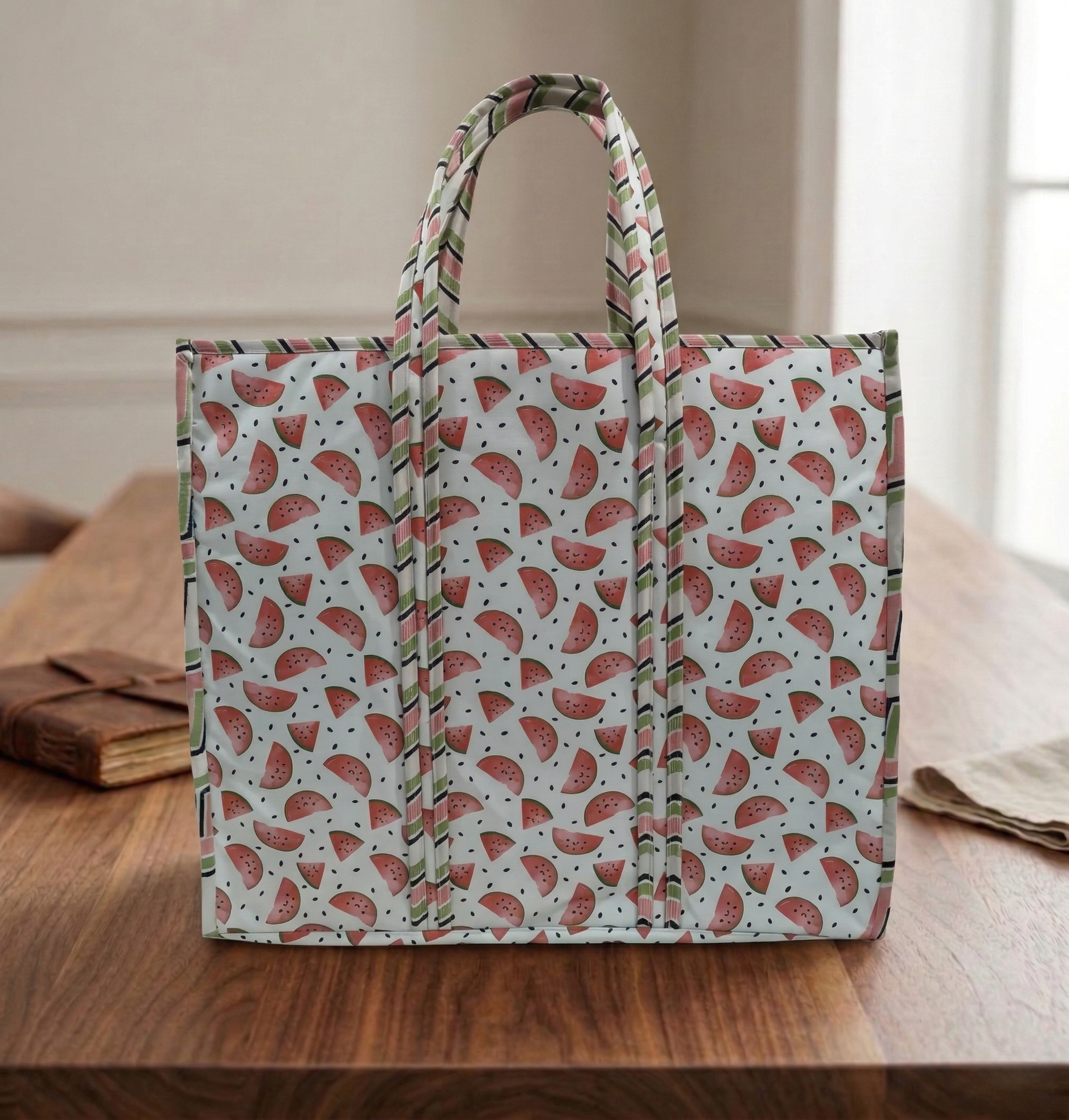 WATERMELON DREAM Print Everyday Tote