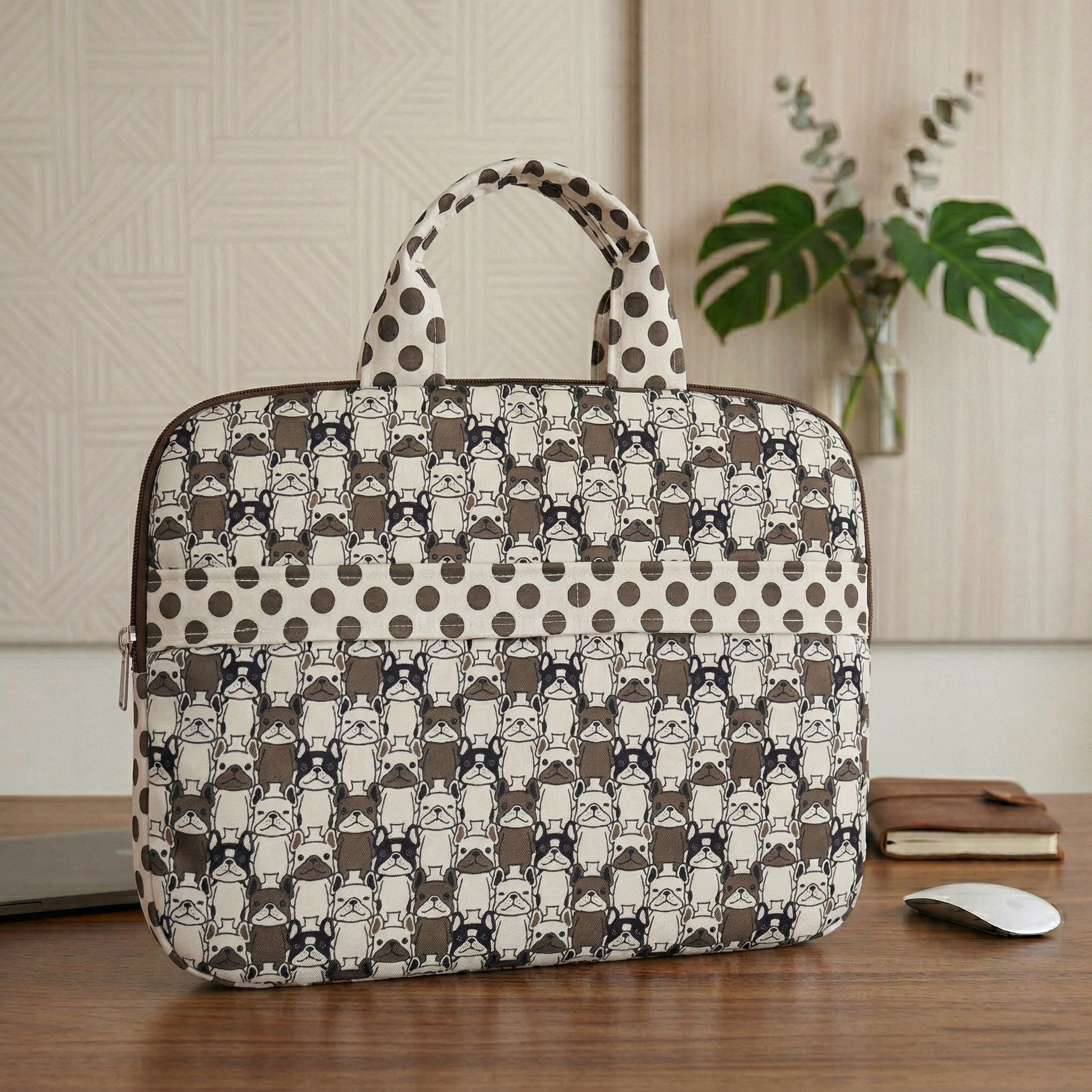 Pawfect Pals Print Laptop Bag