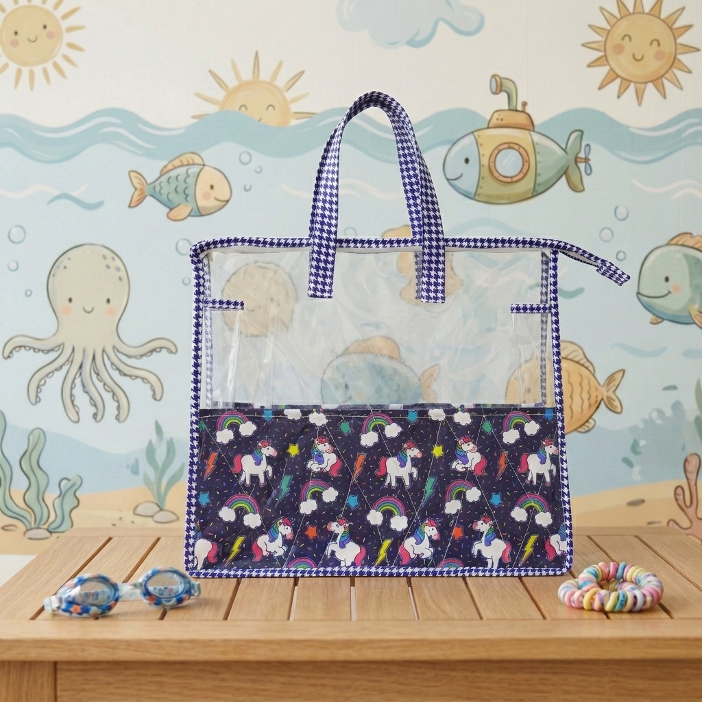 UNICORN MAGIC PRINT SWIMMING BAG
