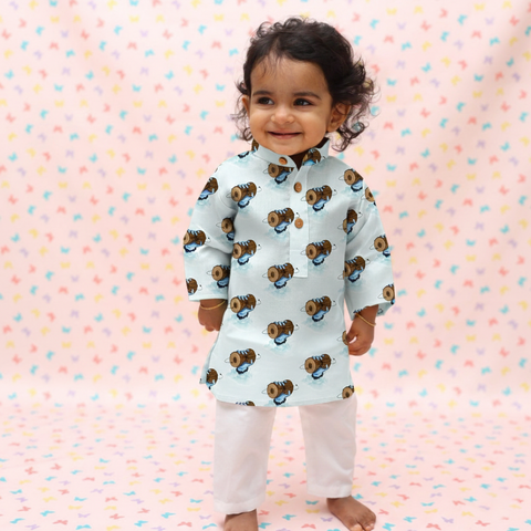 MAHA SHIVRATRI DAMRU HAND KURTA