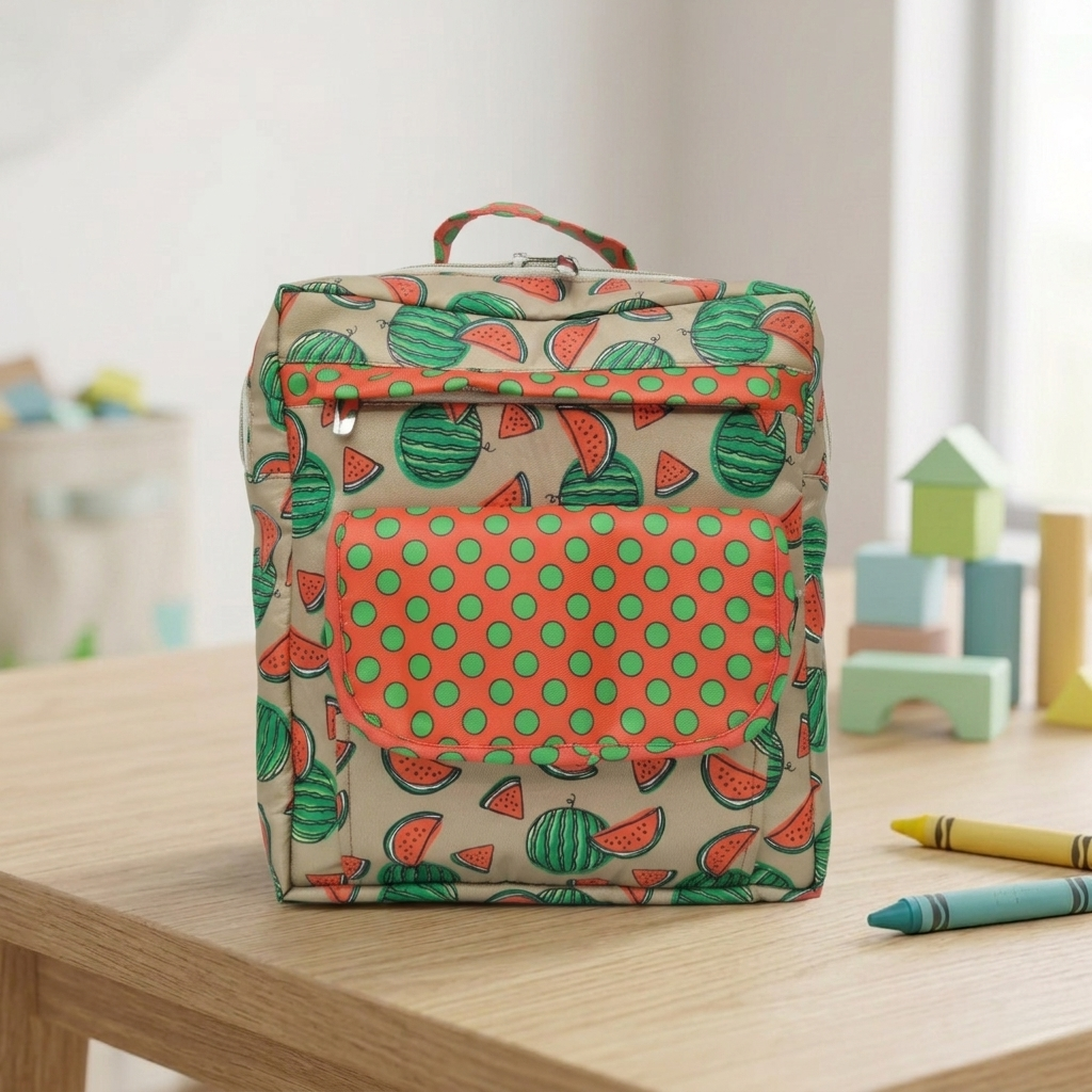 SUMMER MELON PRINT KIDS BACKPACK