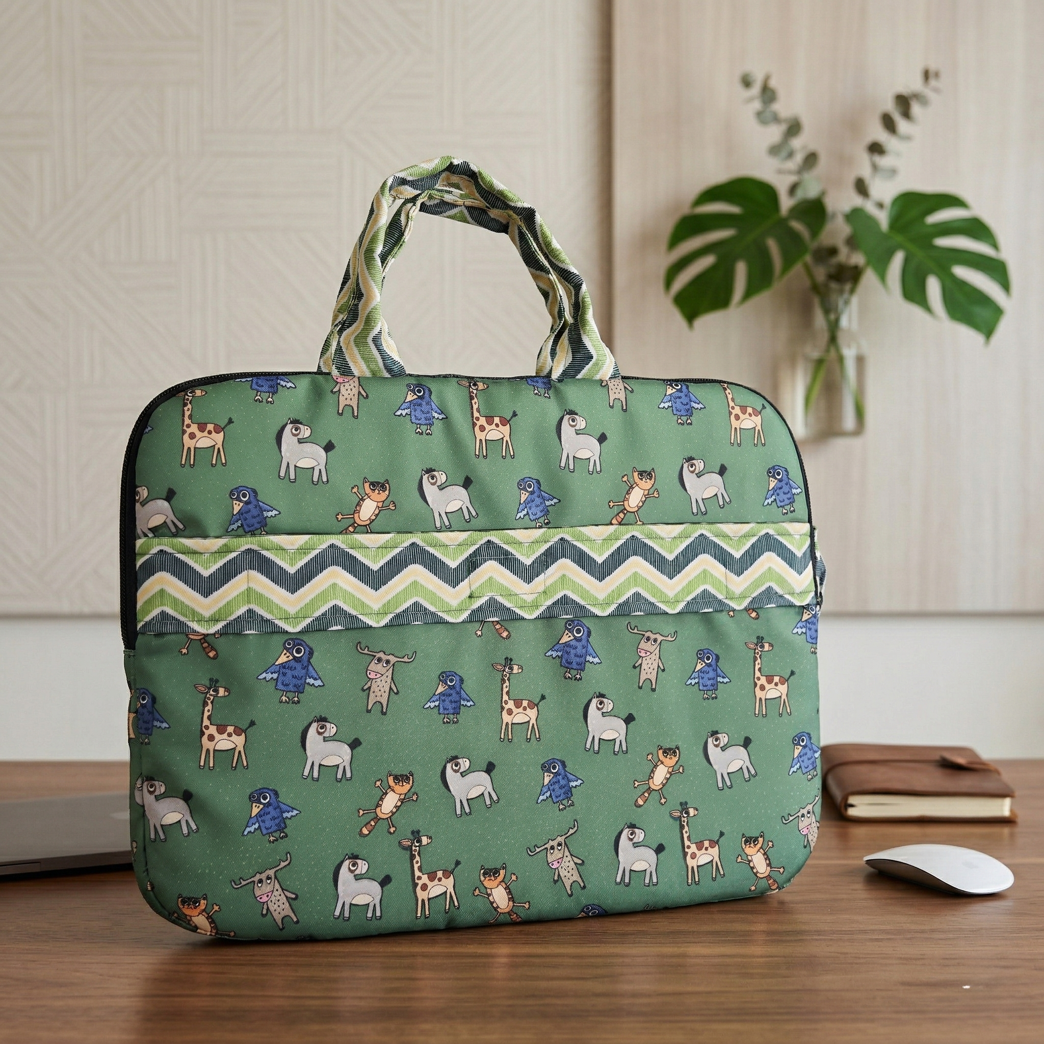 FOREST FRIENDS PRINT Laptop Bag