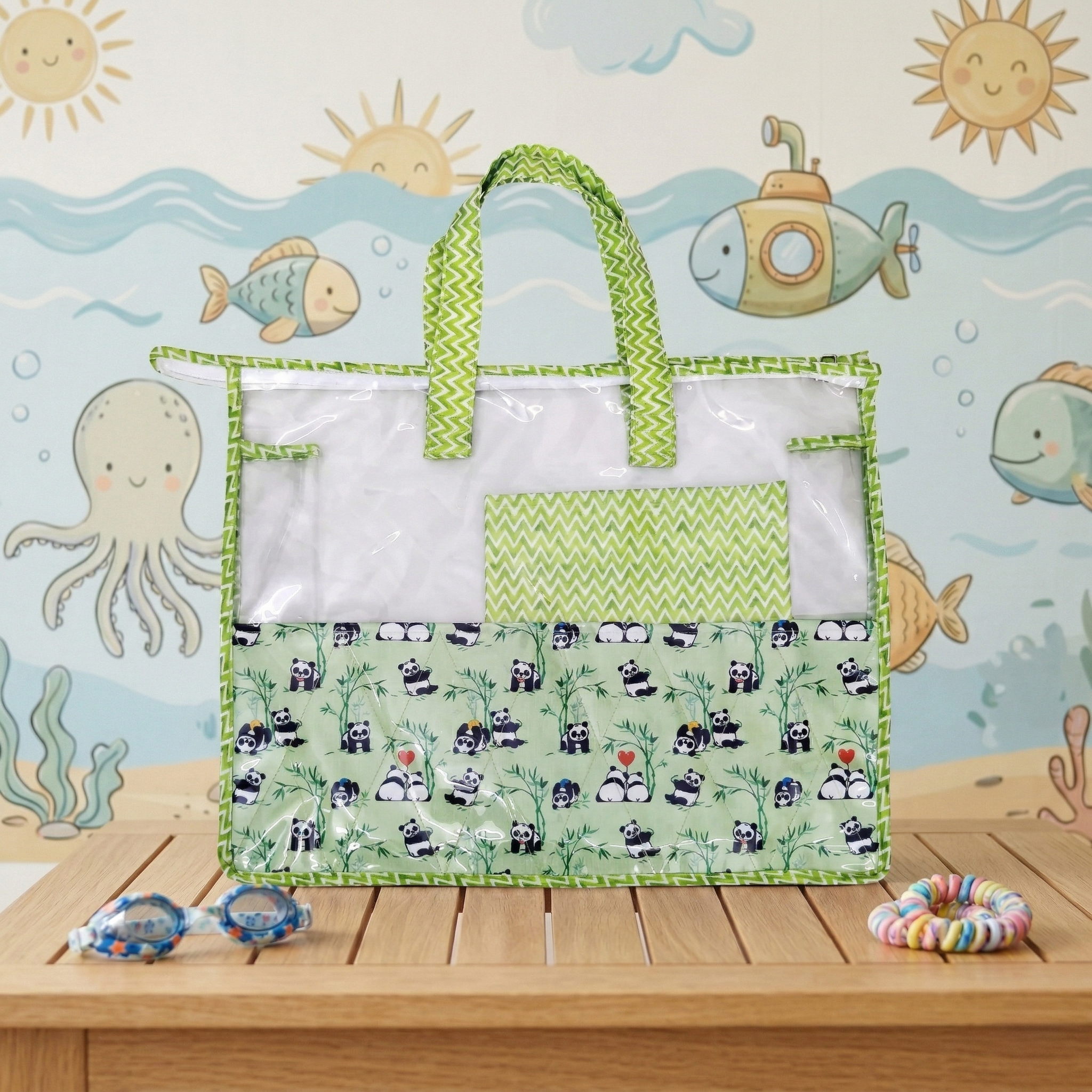 SNUGGLE SQUAD PRINT SWIMMING BAG