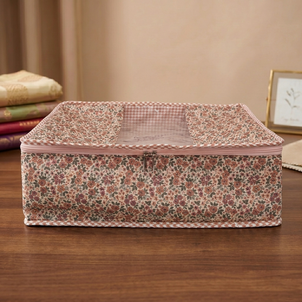 SPICE DITSY PRINT GRAND SAREE ORGANIZER