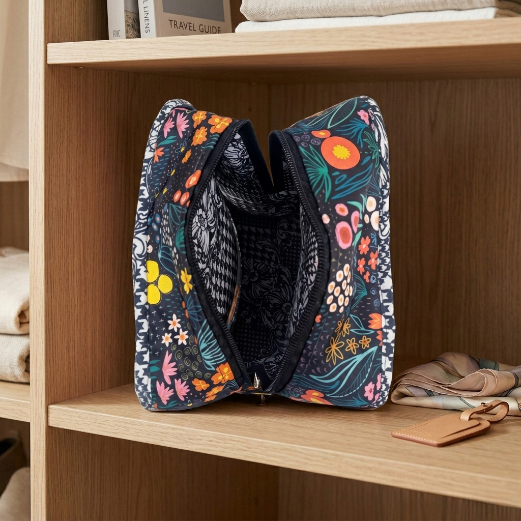 FLORA FIESTA PRINT Grand Shoe Zip Box
