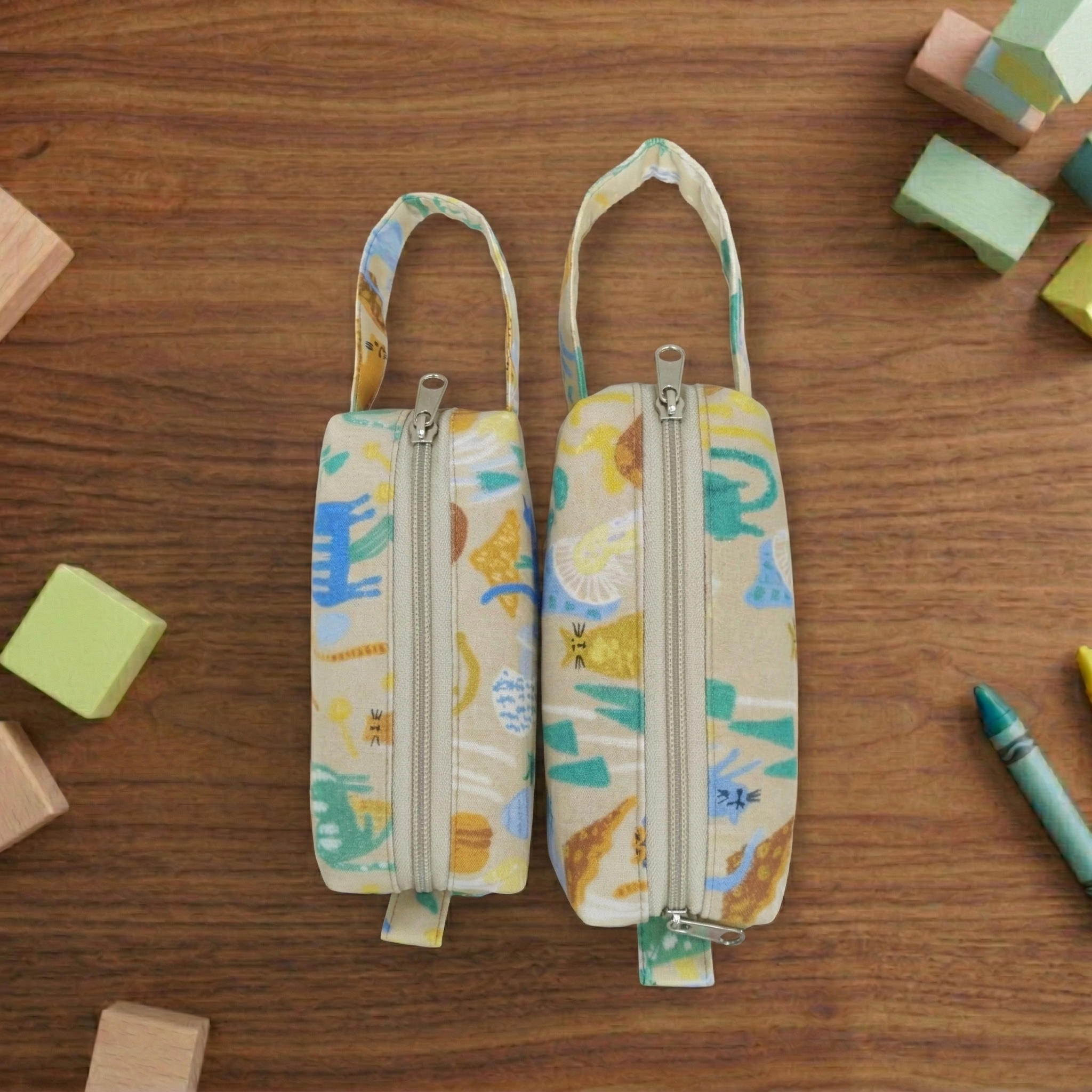 CARTOON PRINT SMALL DUO POUCH SET