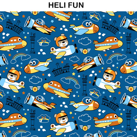 HELICOPTER PRINT SWIMMING BAG CUSTOMISER