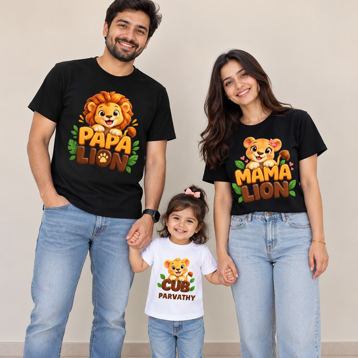 Papa Lion Combo T-Shirt