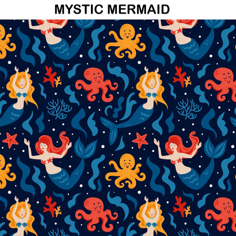 MERMAID PRINT MACBOOK & A4 FOLDER SLEEVE CUSTOMISER