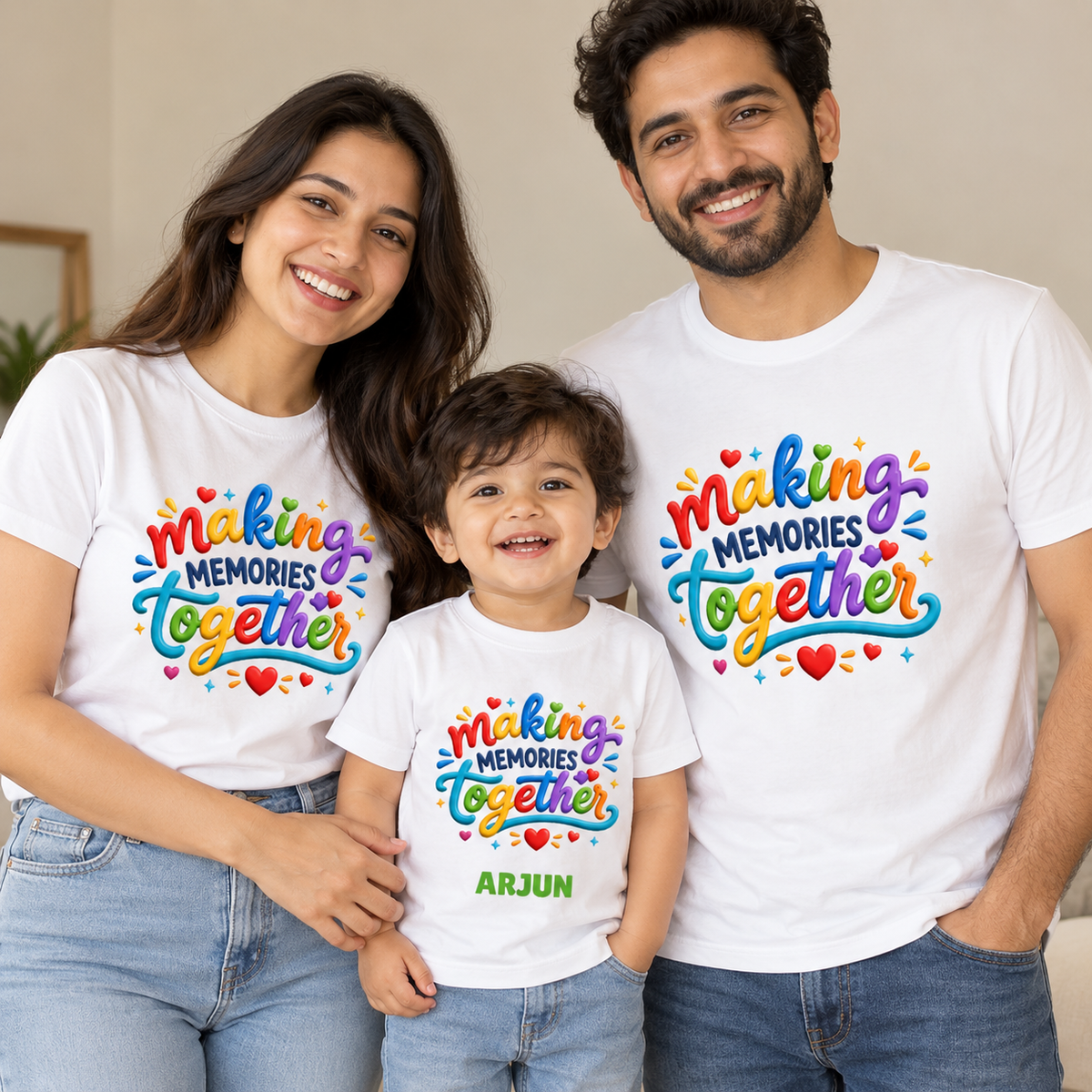 Memories Together Kids Combo T-Shirt
