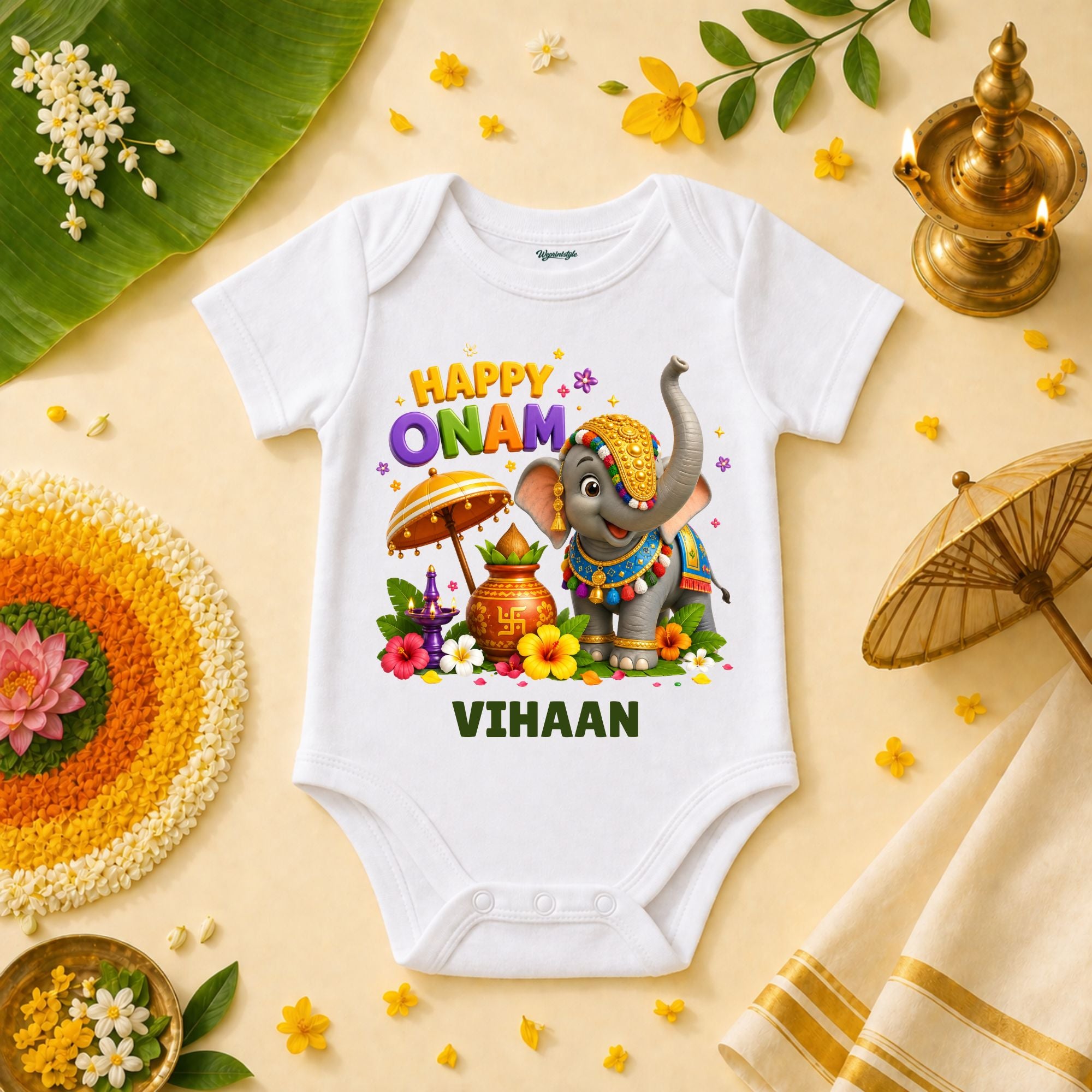 Happy Onam Elephant