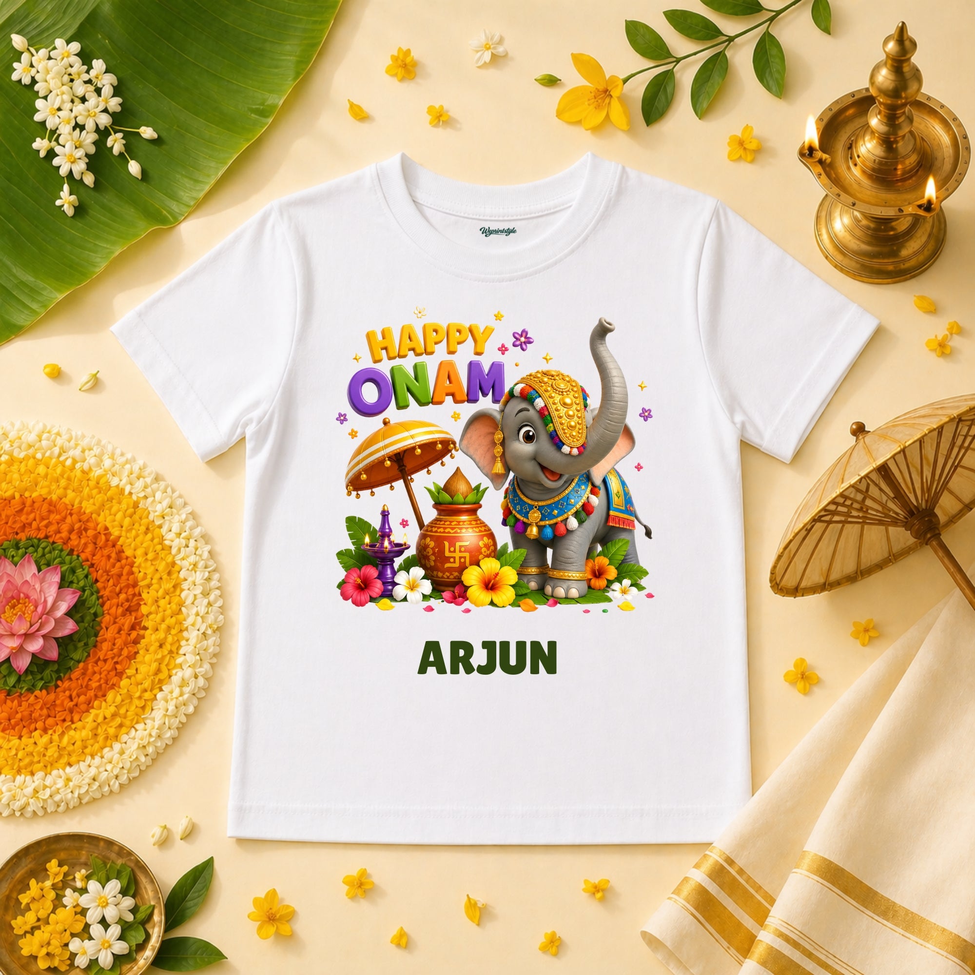 Happy Onam Elephant