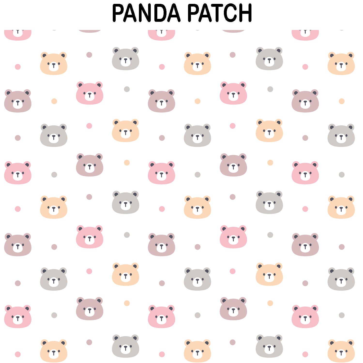 PANDA PRINT SWIMMING BAG CUSTOMISER