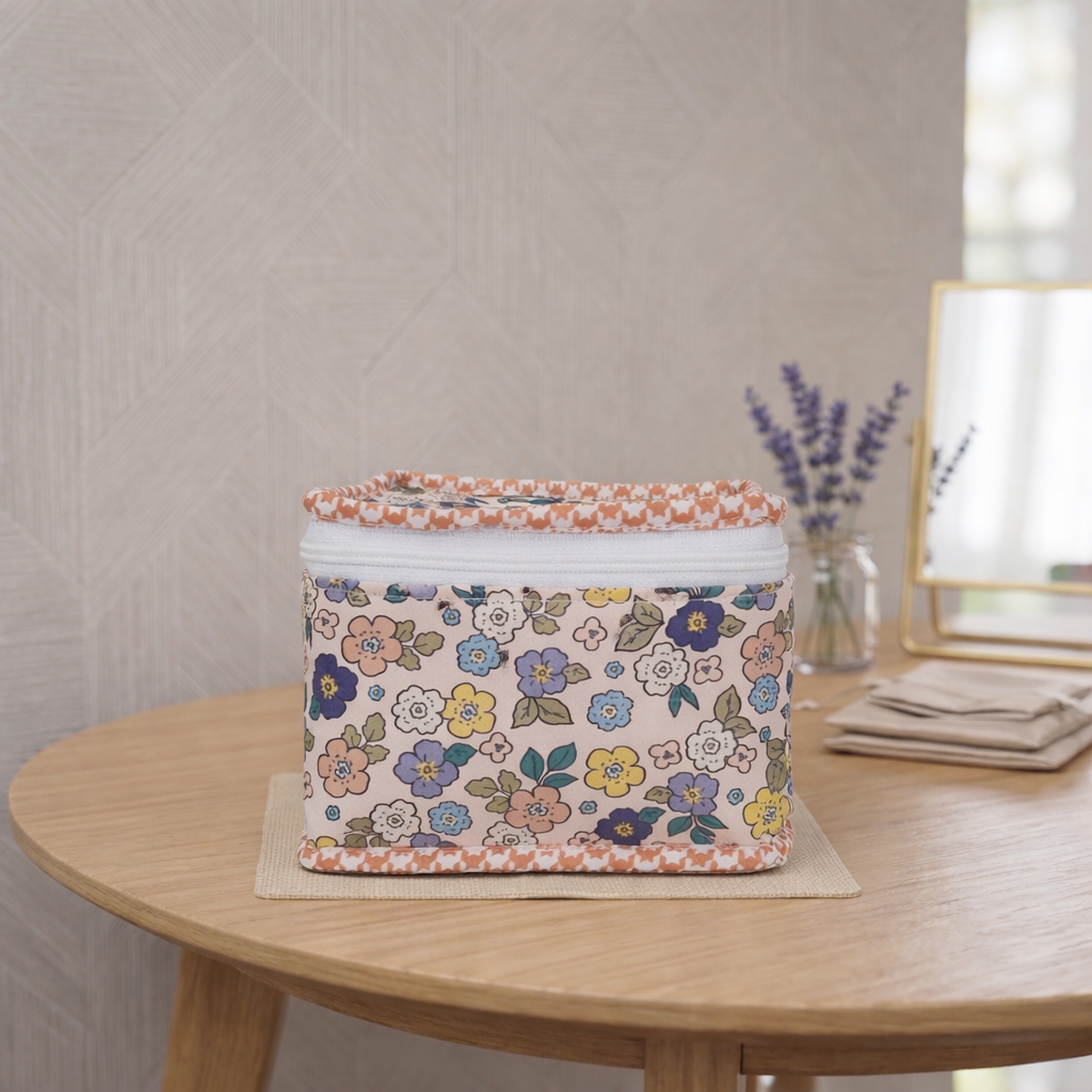 BLOOM BURST PRINT EARRING ORGANIZER