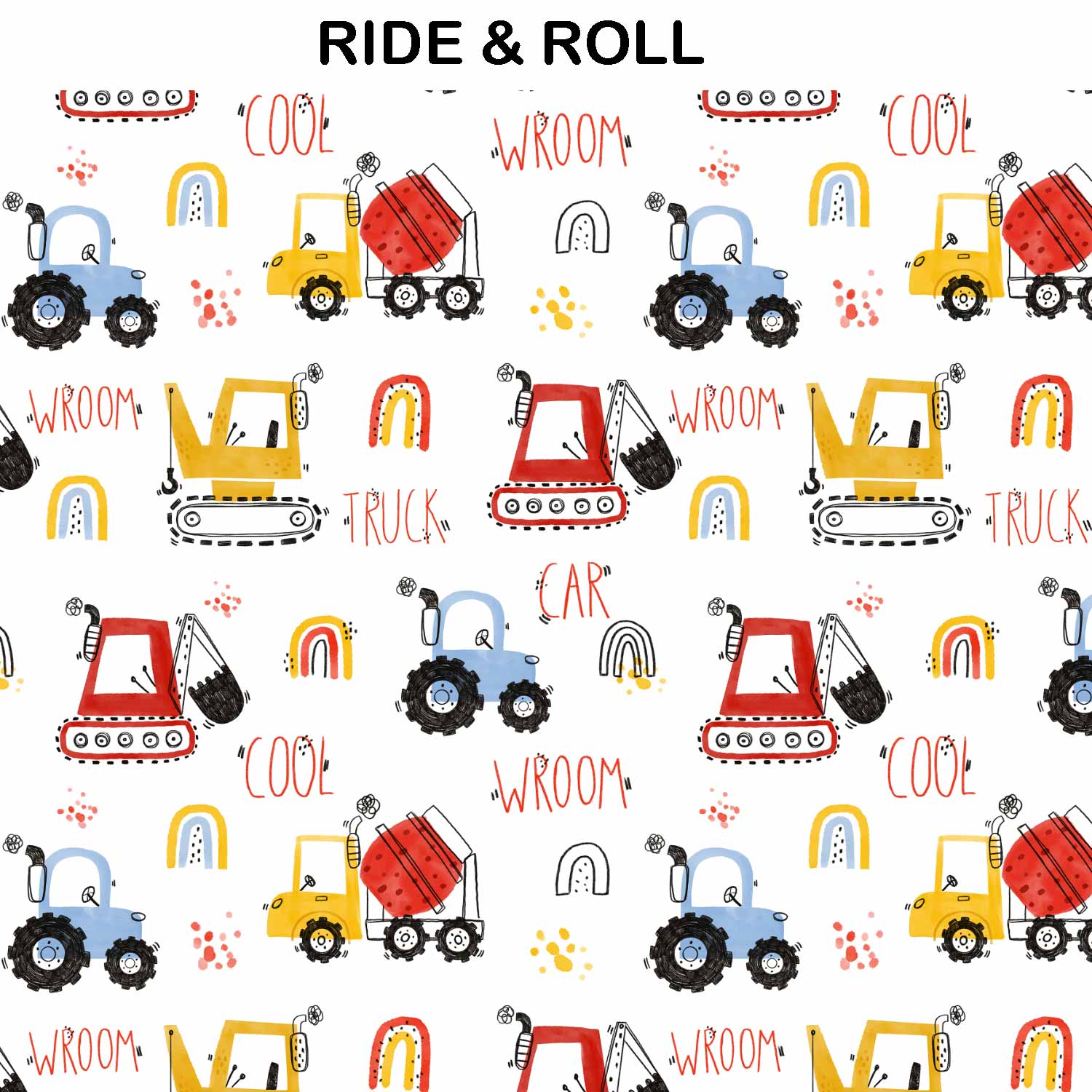 VEHICLE PRINT KIDS DUFFEL BAG CUSTOMISER