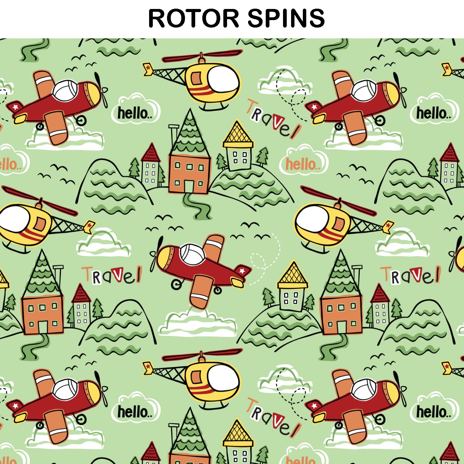 HELICOPTER PRINT MACBOOK & A4 FOLDER SLEEVE CUSTOMISER
