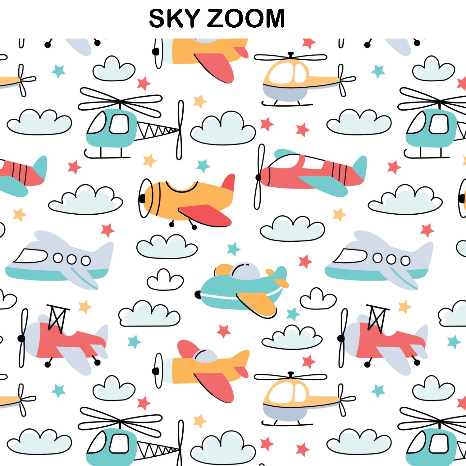 HELICOPTER PRINT MACBOOK & A4 FOLDER SLEEVE CUSTOMISER