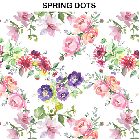 FLORAL PRINT  EARRING ORGANIZER Customiser