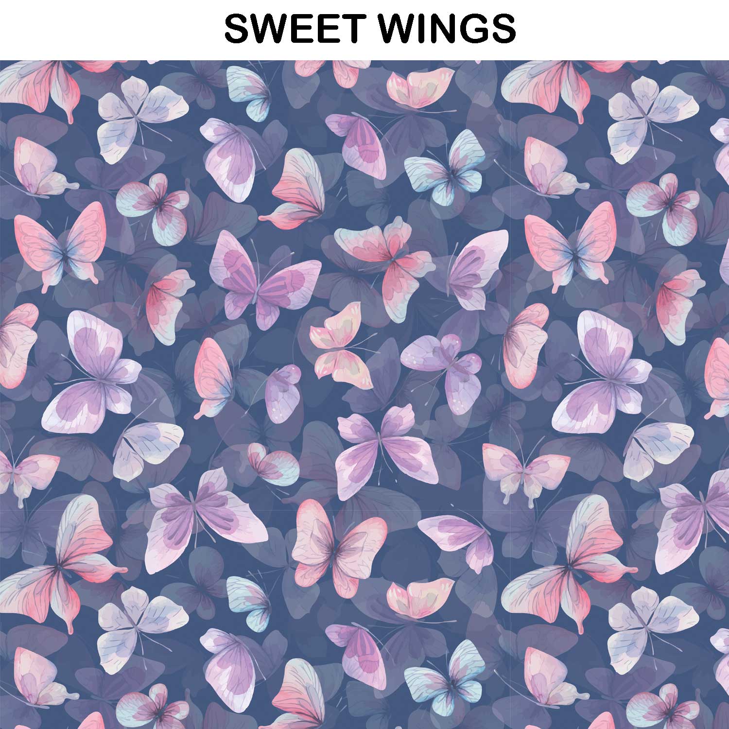 BUTTERFLY PRINT KIDS DUFFEL BAG CUSTOMISER