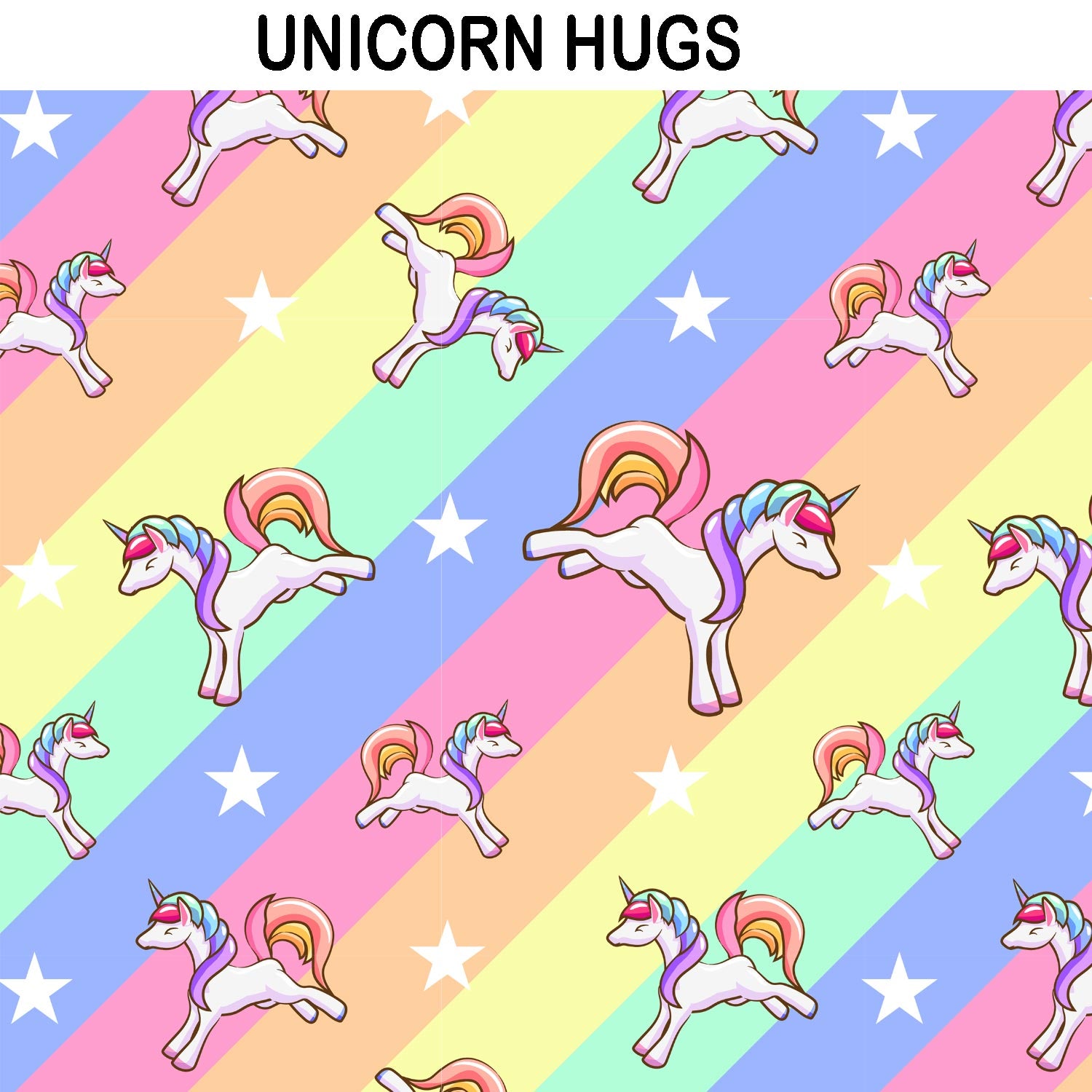 UNICORN PRINT KIDS DUFFEL BAG CUSTOMISER
