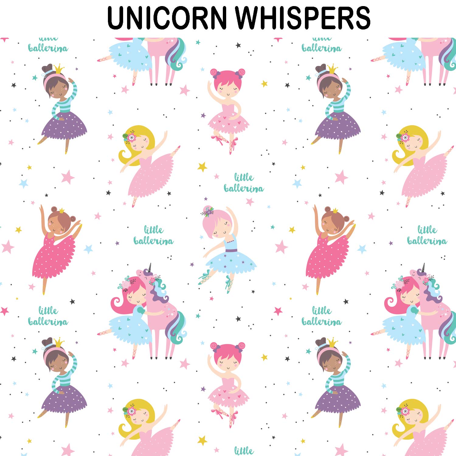 UNICORN PRINT KIDS DUFFEL BAG CUSTOMISER