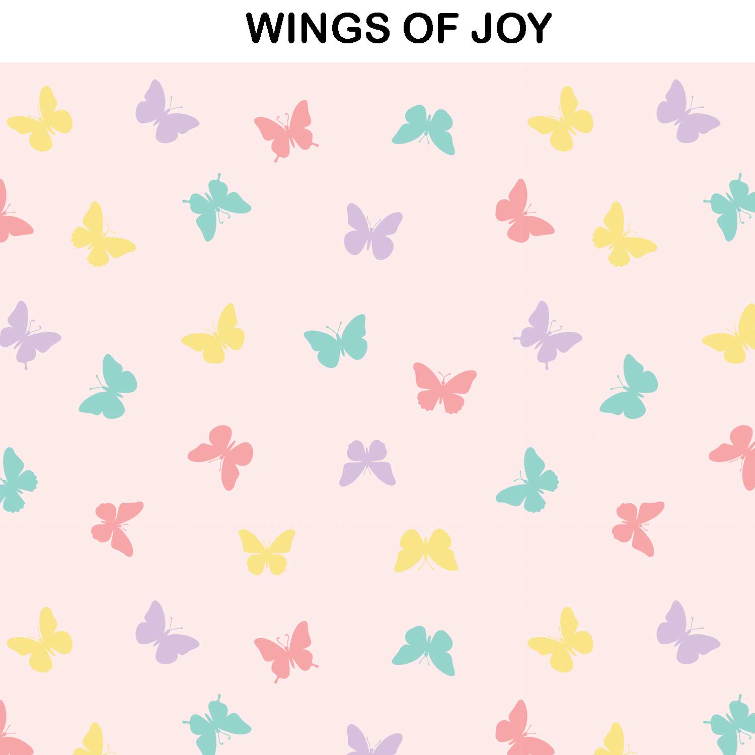 BUTTERFLY PRINT KIDS DUFFEL BAG CUSTOMISER
